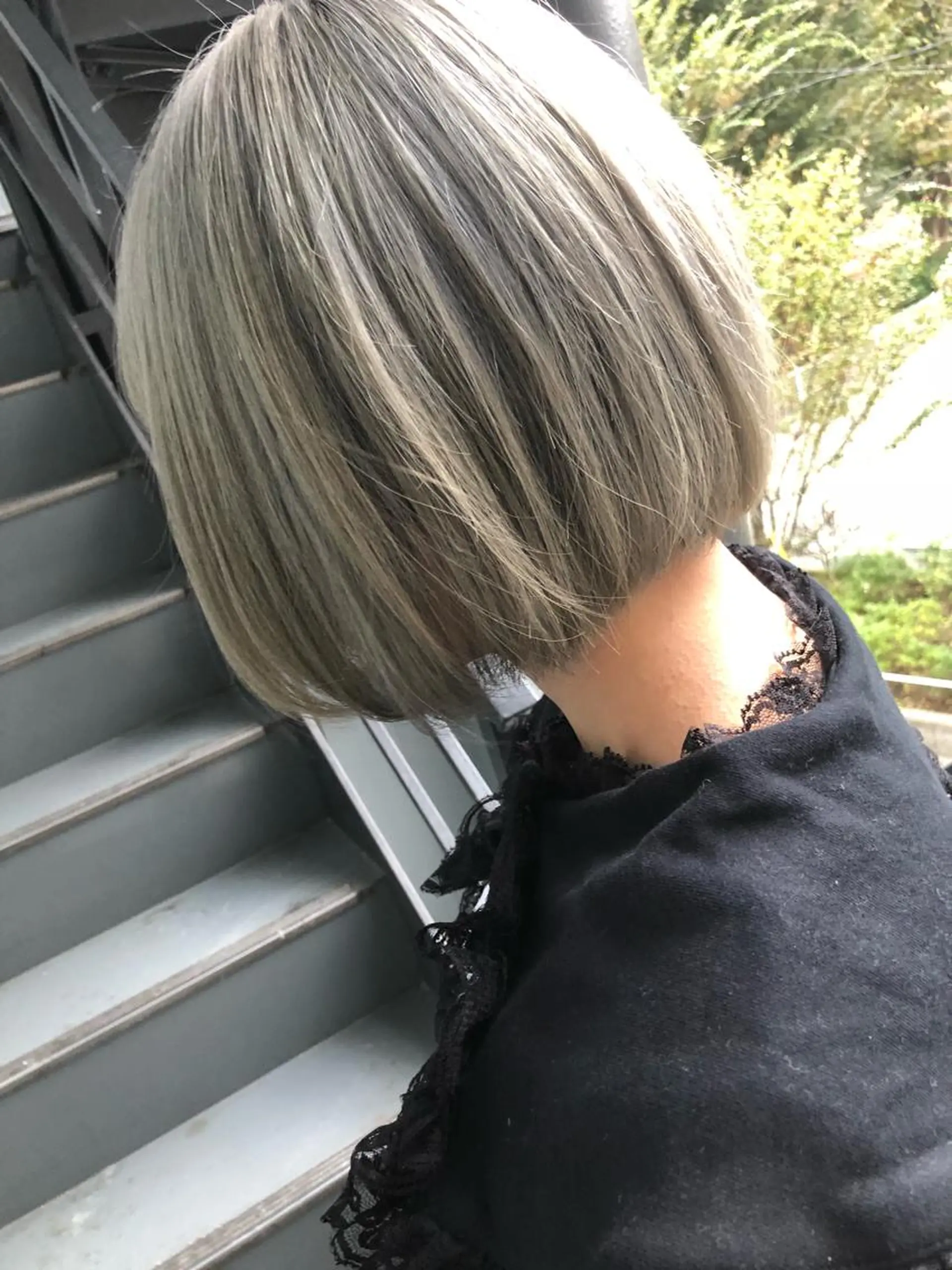 ショート カラー ボブ ヘアカラー トリートメント PSY(サイ)所属・PSY(サイ)池袋 金田尚久🎨のヘアスタイル