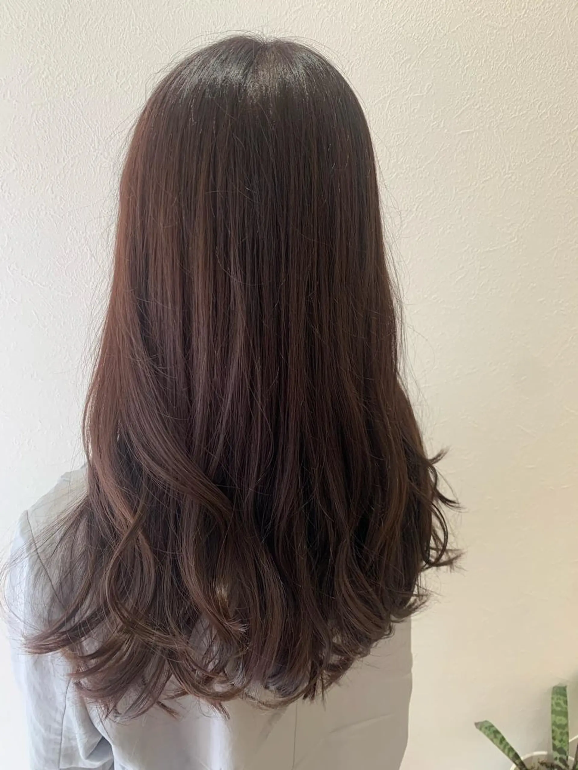 ロング カラー ベージュカラー ブリーチ ラベンダーカラー ラベンダーベージュ ブリーチなしカラー カット ヘアカラー トリートメント hub hair レイヤー/透明感のヘアスタイル