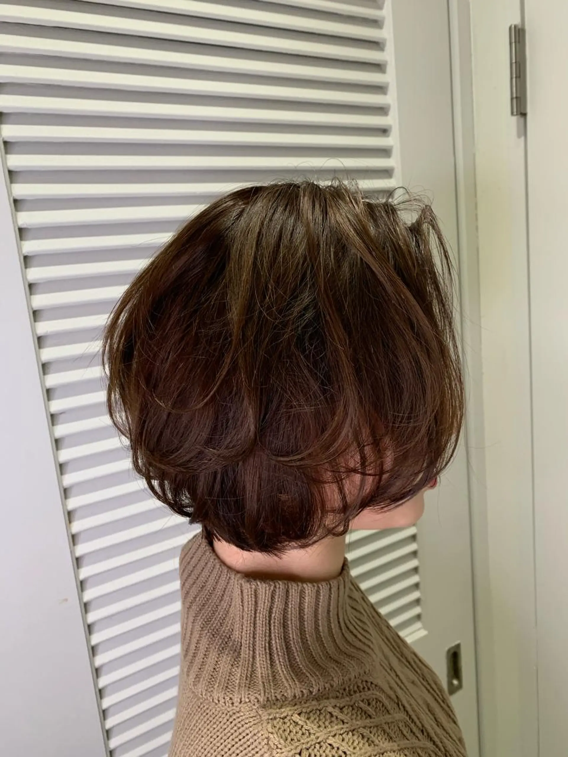 ショート ボブ ヘアカラー ⭐️店長　藤野 正博⭐️のヘアスタイル