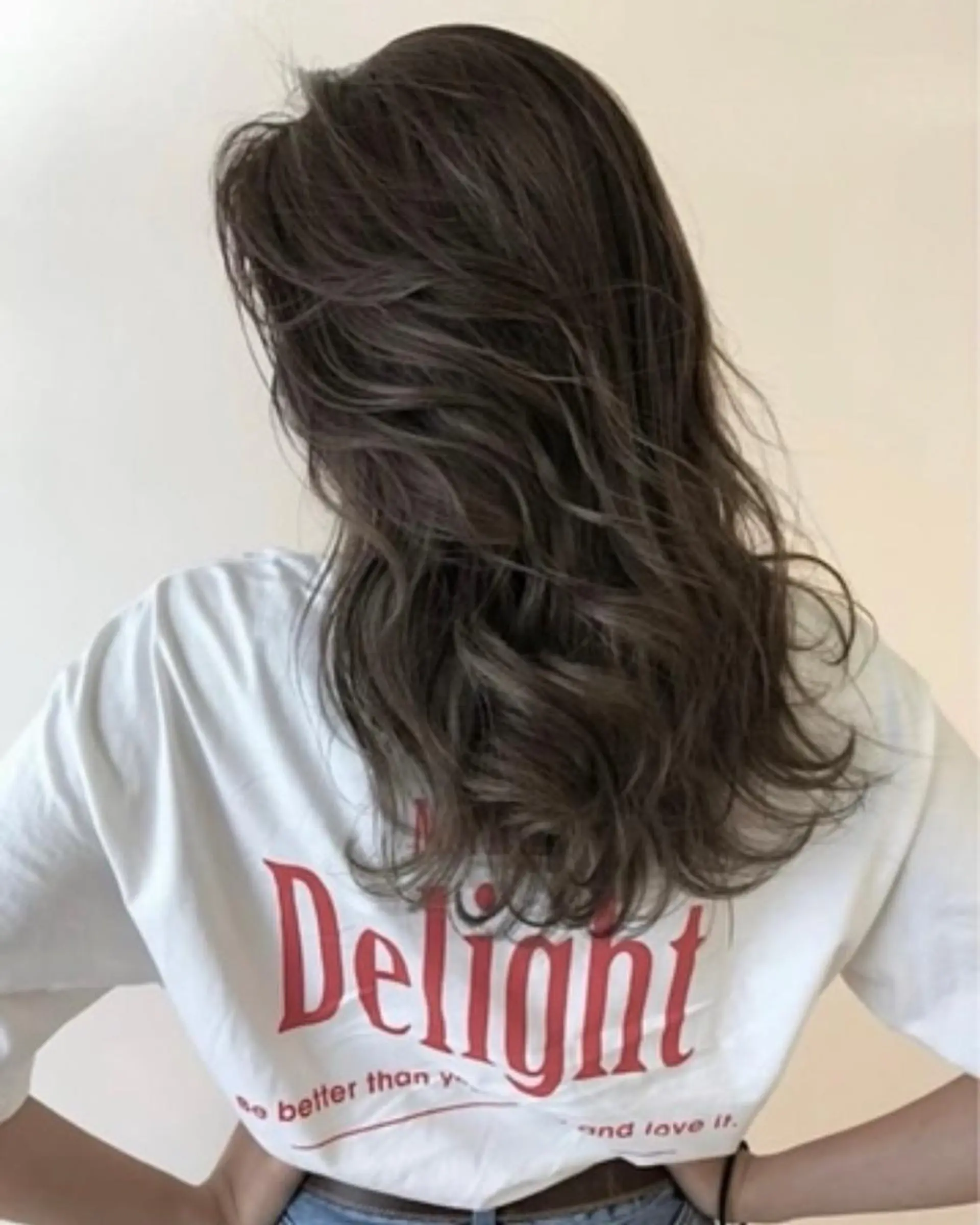 セミロング カラー セミロングパーマ アディクシーカラー アッシュ バレイヤージュ ベージュカラー 髪質改善・艶髪特化 木村侑平のヘアスタイル