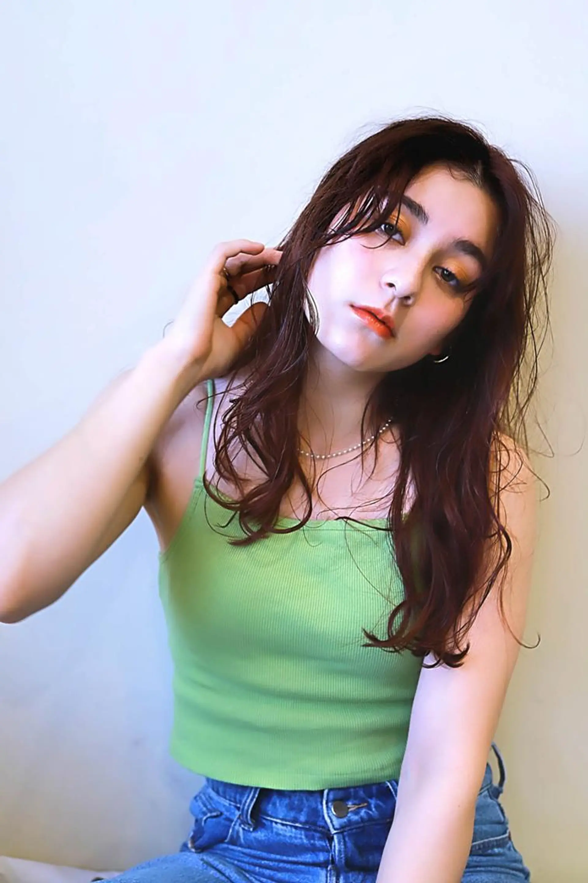 セミロング c＆ ちはるのヘアスタイル