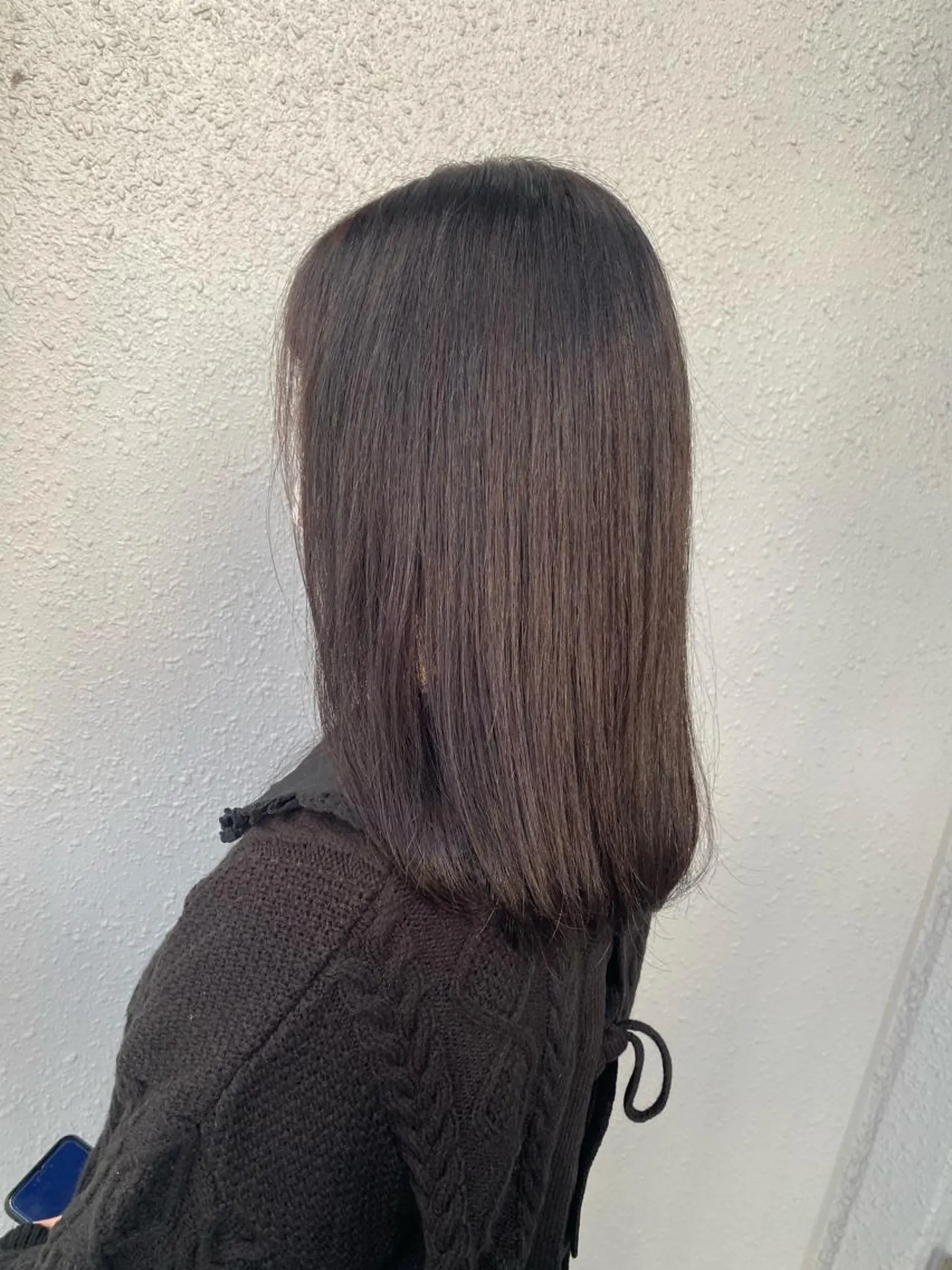 セミロング カラー 後藤紗英/髪質改善 /オリーブベージュのヘアスタイル