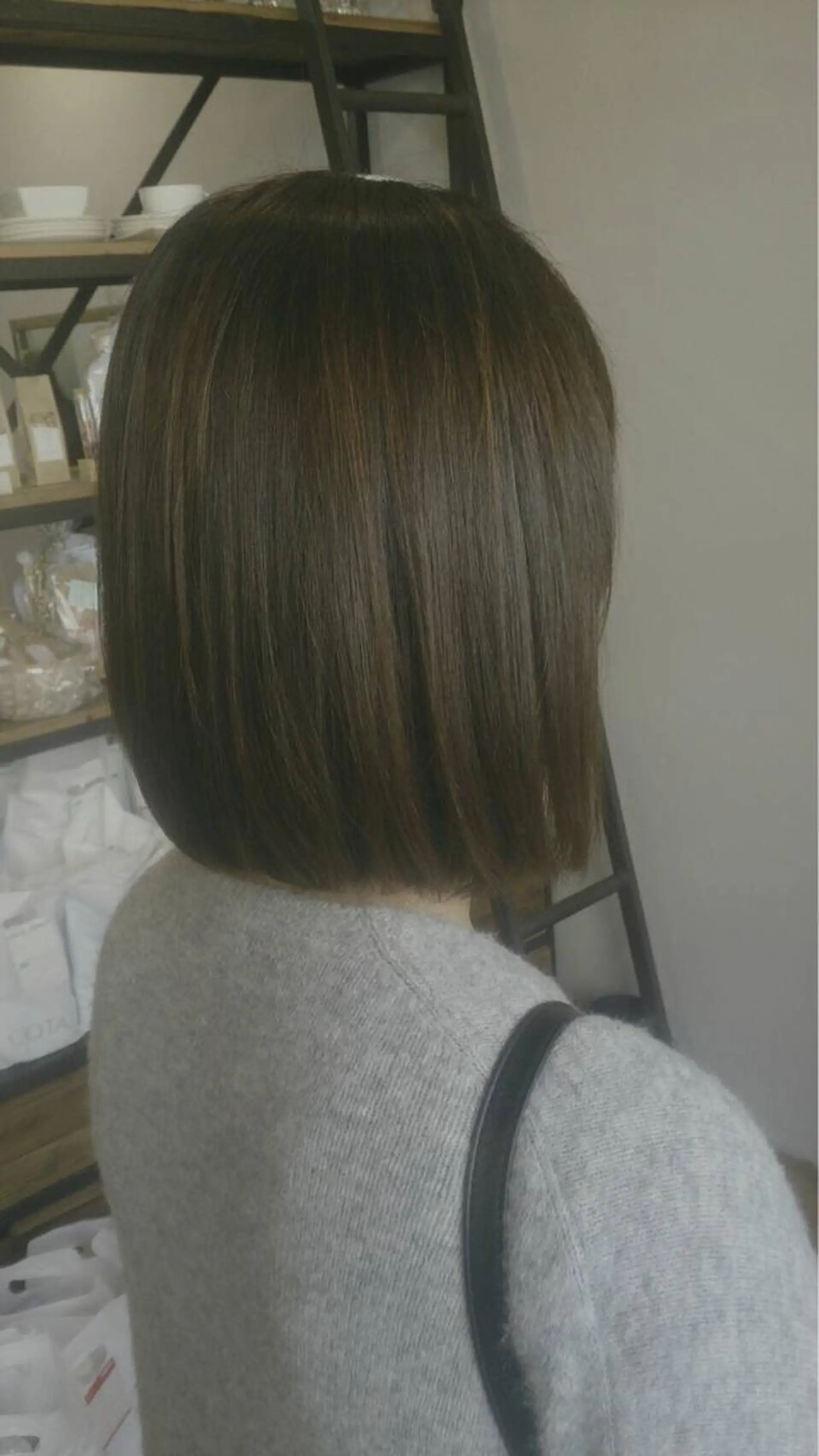 ショート ミディアム セミロング カラー グレージュ moku所属・【mokuオーナー】 ちはるのヘアスタイル