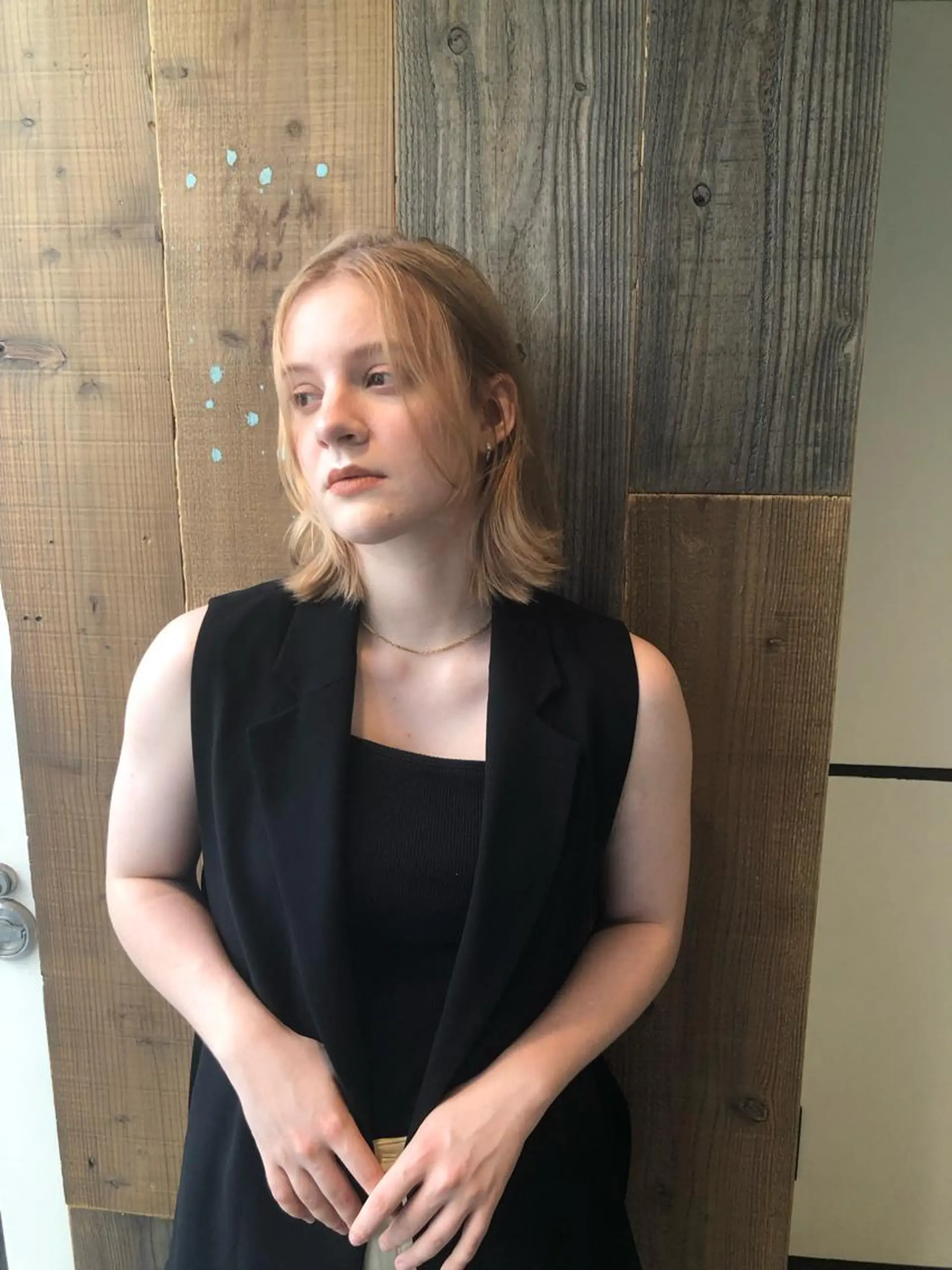 ミディアム カラー ベージュカラー ブリーチ ニュアンスカラー🫧 加納のヘアスタイル