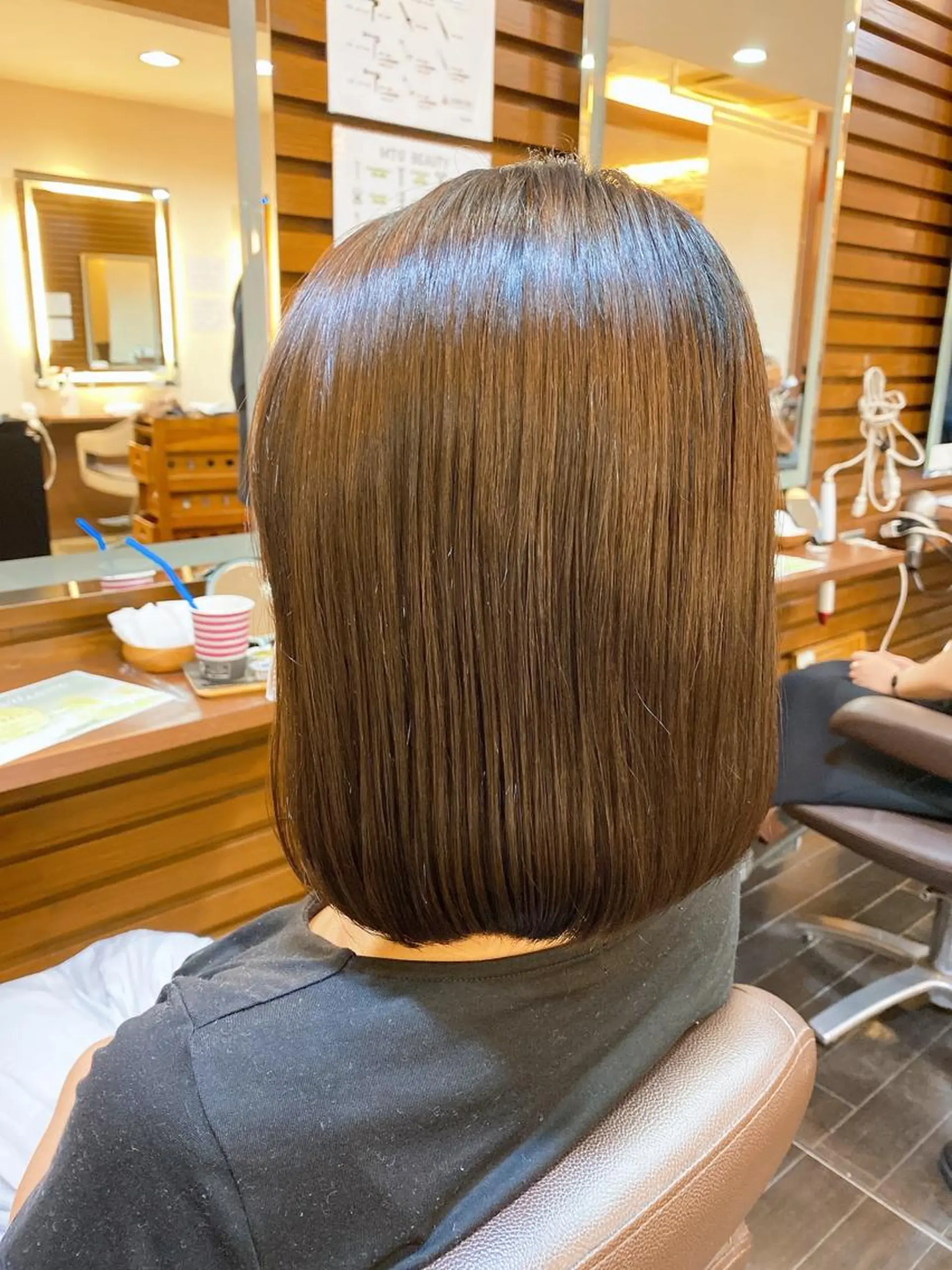 ミディアム 韓国レイヤー/ 顔周り💕田中将吾のヘアスタイル