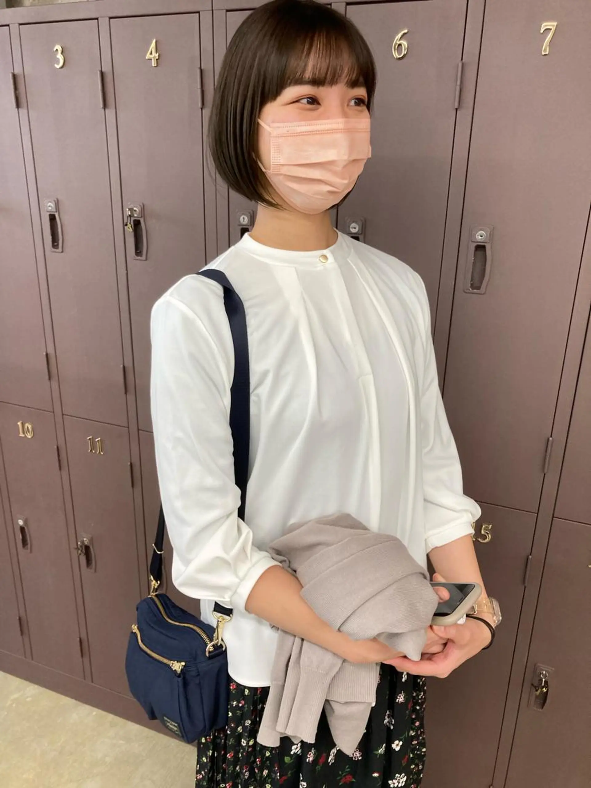 ミディアム ボブ カット トリートメント 小木曽智美 /ボブ/ショートのヘアスタイル