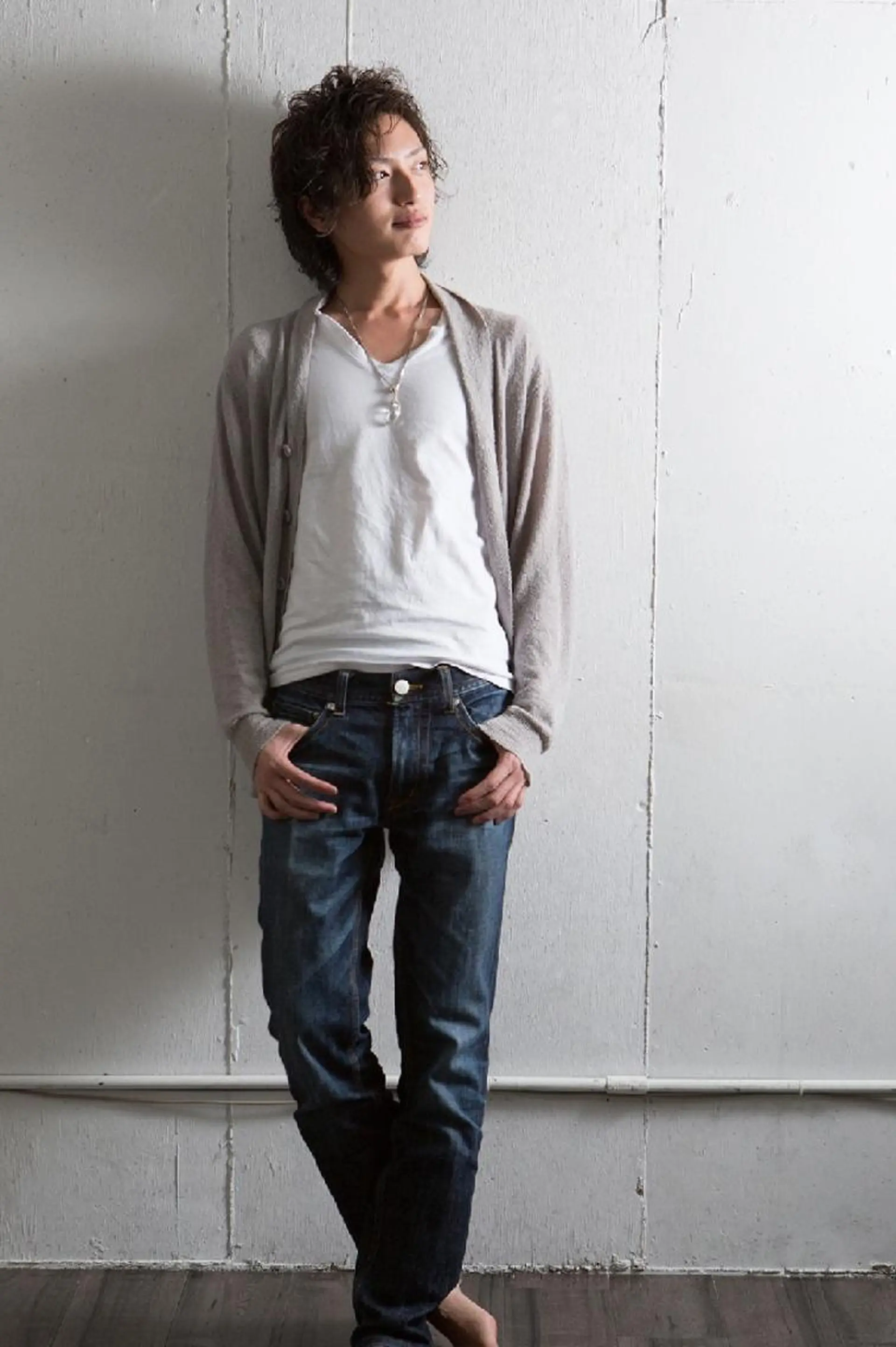 ミディアム カラー パーマ ヘアアレンジ メンズ キッズ ネイル マツエク・マツパ ミディアムパーマ メンズパーマ ミディアムネイル メンズネイル 【西八王子】Siq  ●FM●オーナーのヘアスタイル