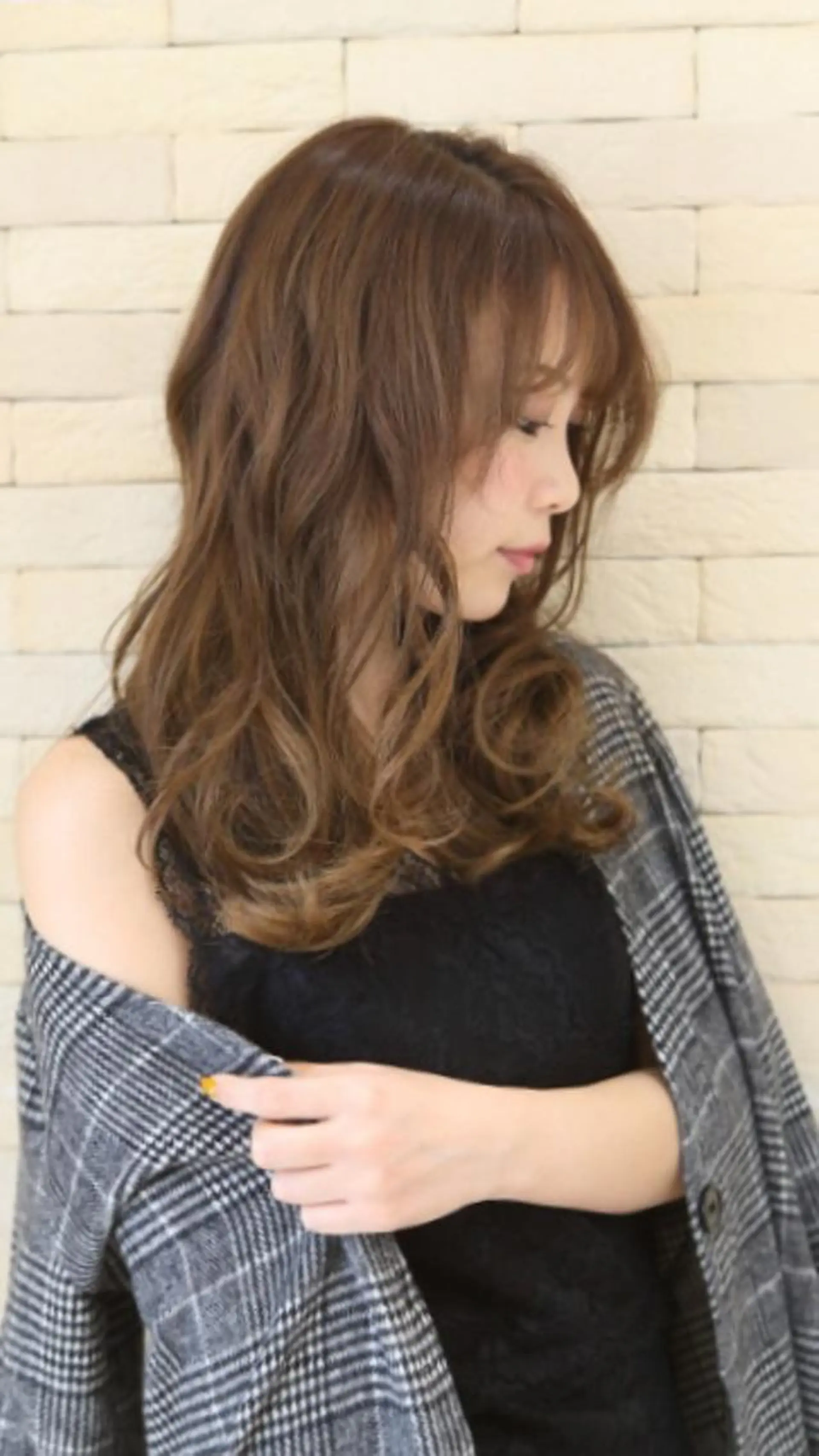 セミロング 外国人風カラー カット ヘアカラー トリートメント トップスタイリスト 江口 稜亮のヘアスタイル