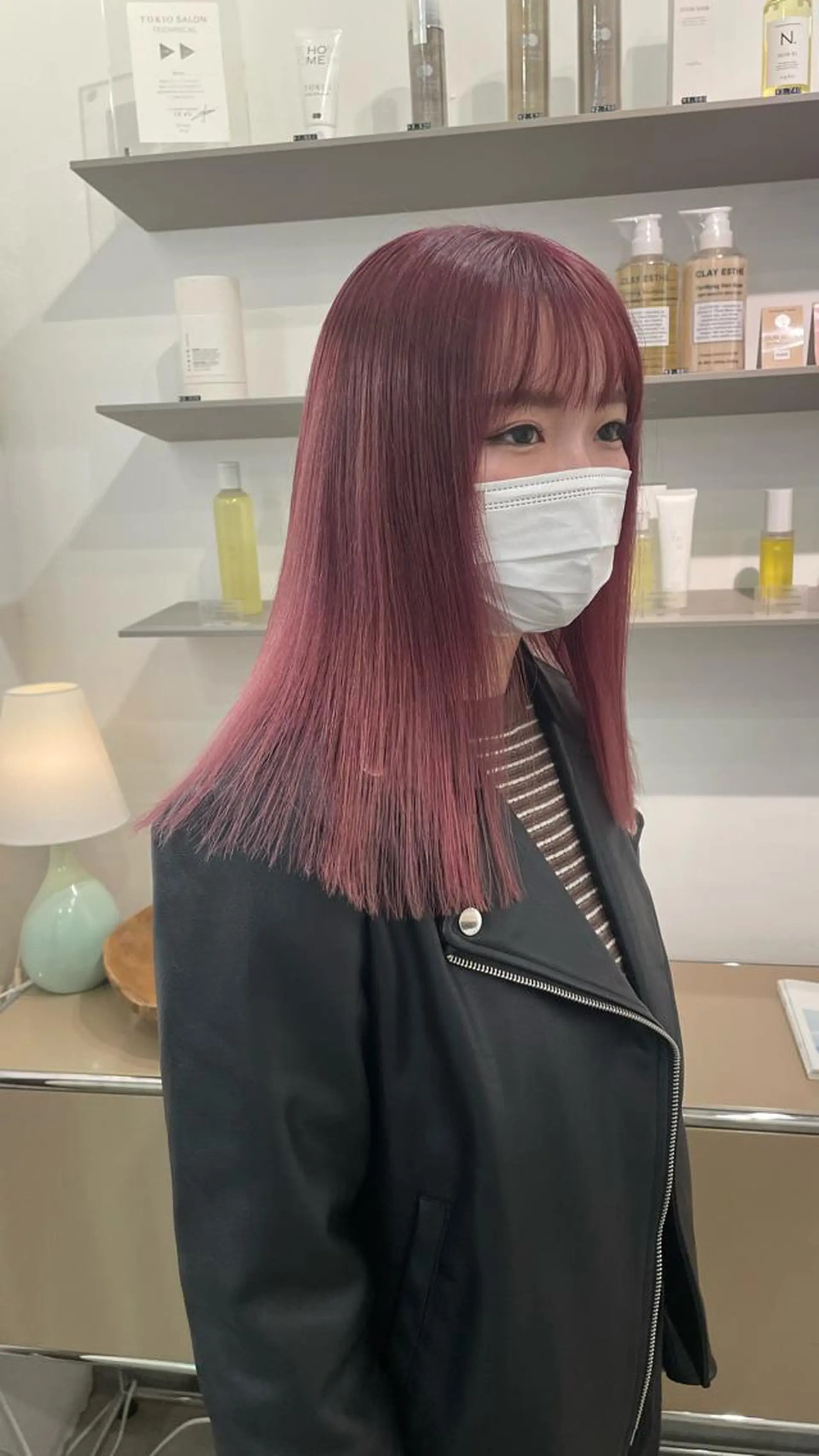 セミロング ALLYS 渋谷店所属・最高級の艶のある カラーmei🎨のヘアスタイル