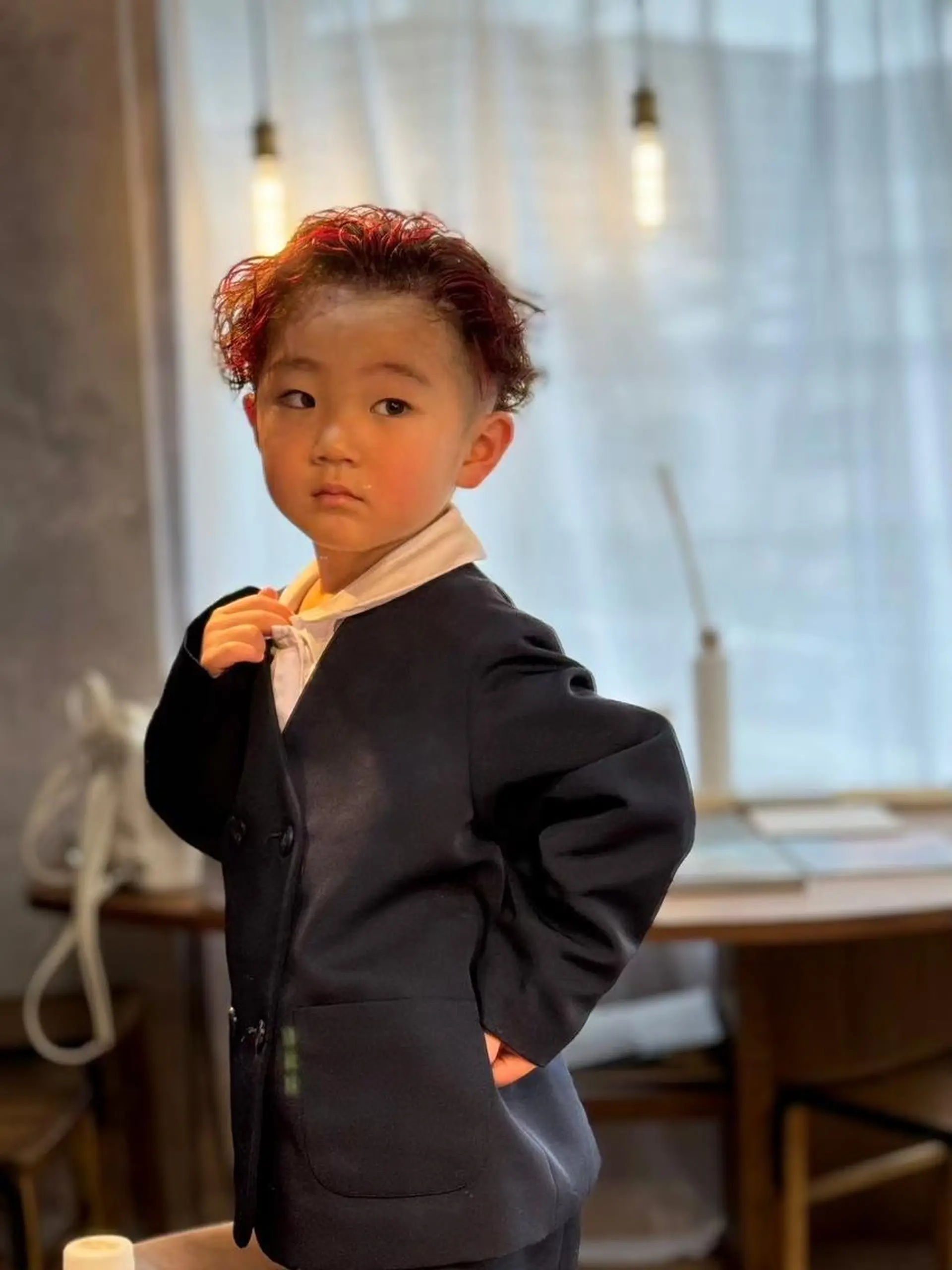 ショート 韓国風カラー 髪質改善 韓国風ヘア 縮毛矯正 カット ヘアカラー トリートメント ❣️ハイトーン❣️ BLUE&Co.のヘアスタイル