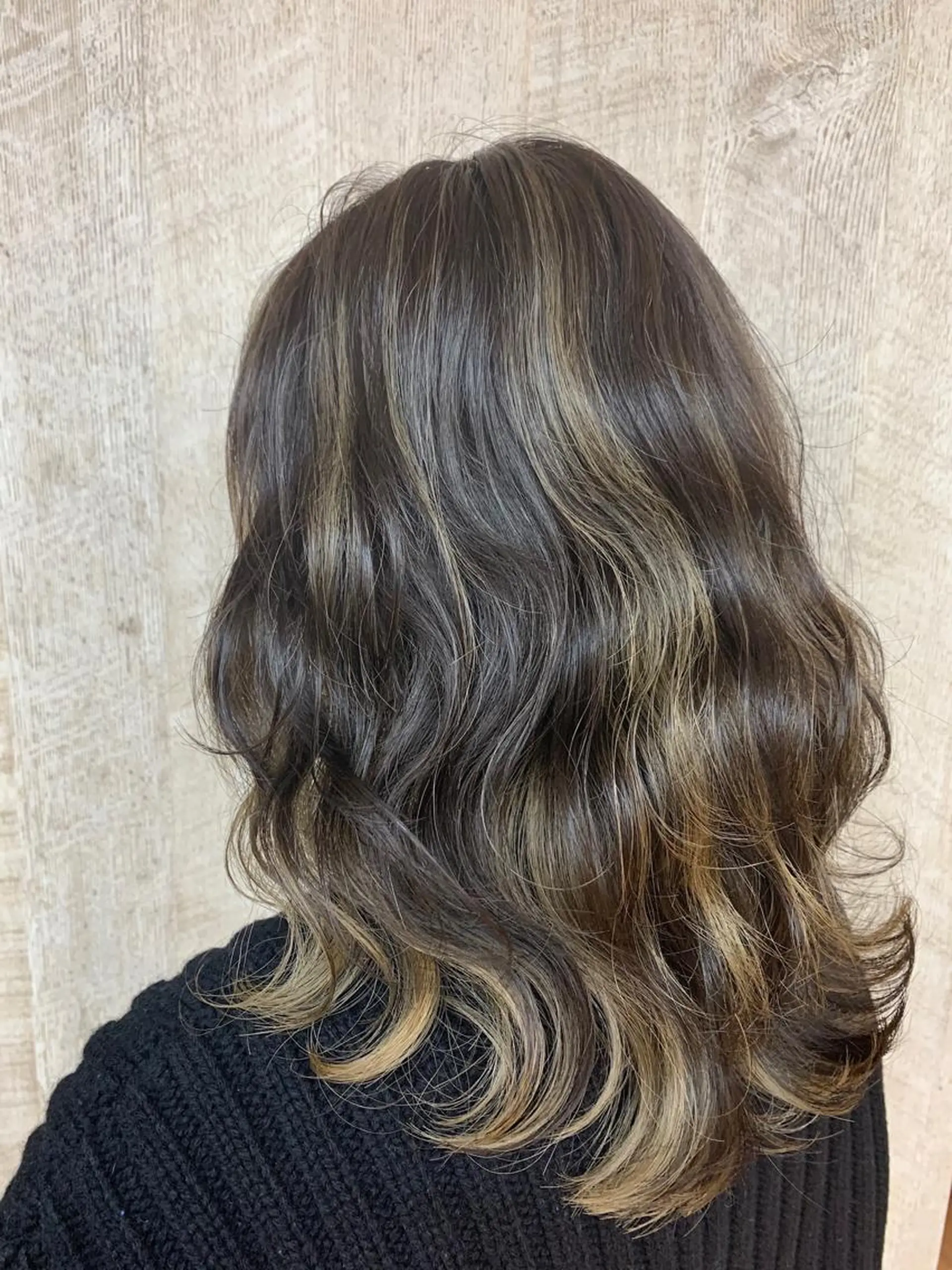 セミロング カラー 🇰🇷韓国ヘア 🇰🇷ナミユウのヘアスタイル