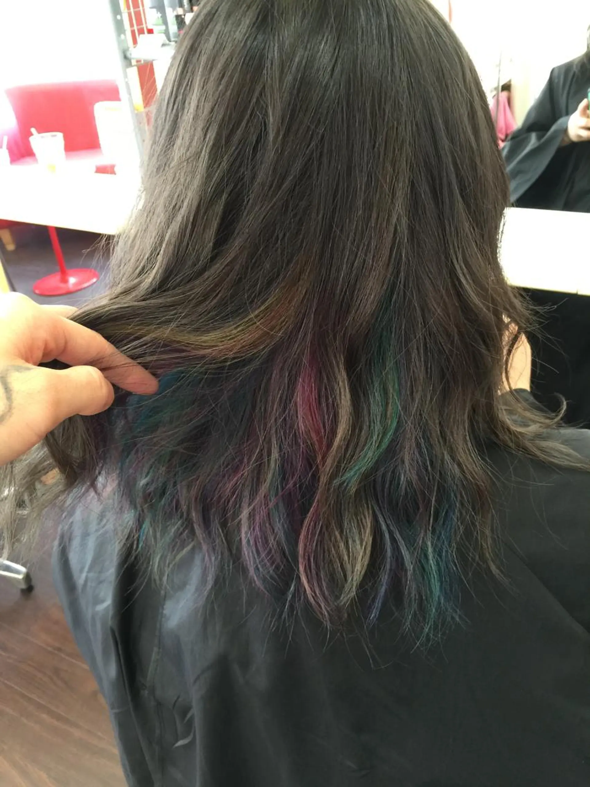 ミディアム カラー たけい ゆうきのヘアスタイル