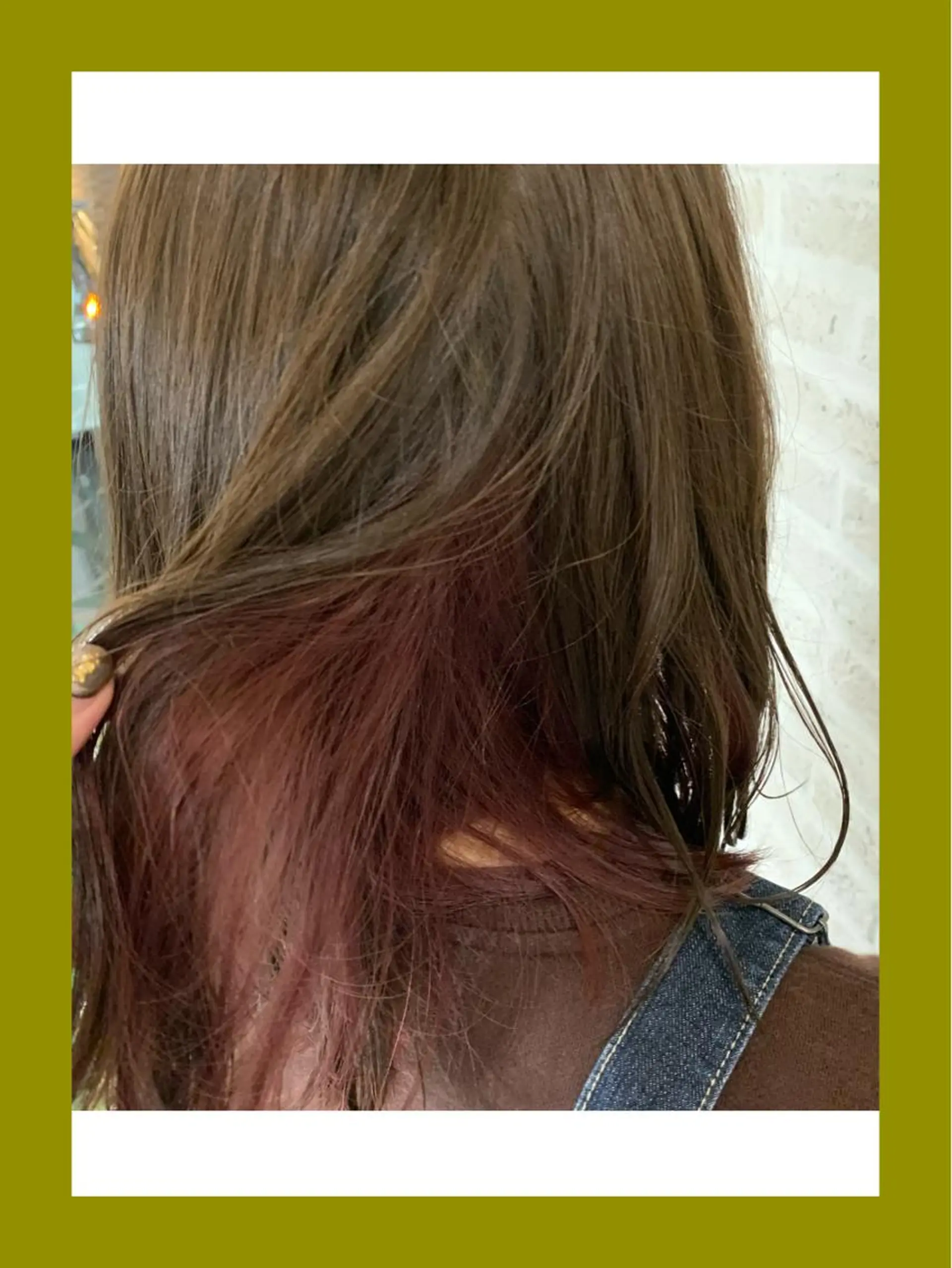 カラー SUNS by TRUNK所属・✄折橋 彩花🐶🍑のヘアスタイル