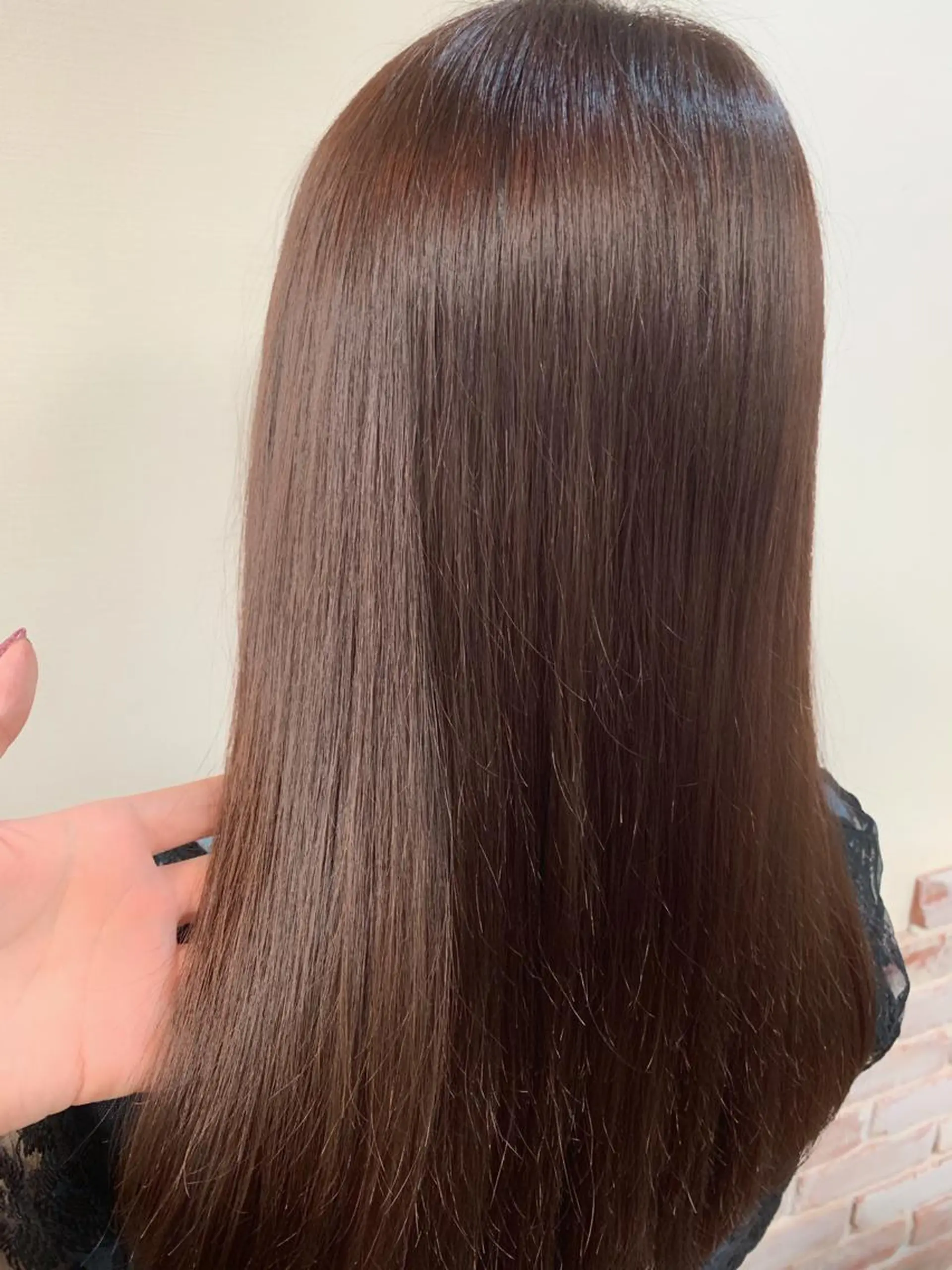 セミロング ヘアカラー 【髪質改善特化】 新宿/縮毛矯正/セラのヘアスタイル