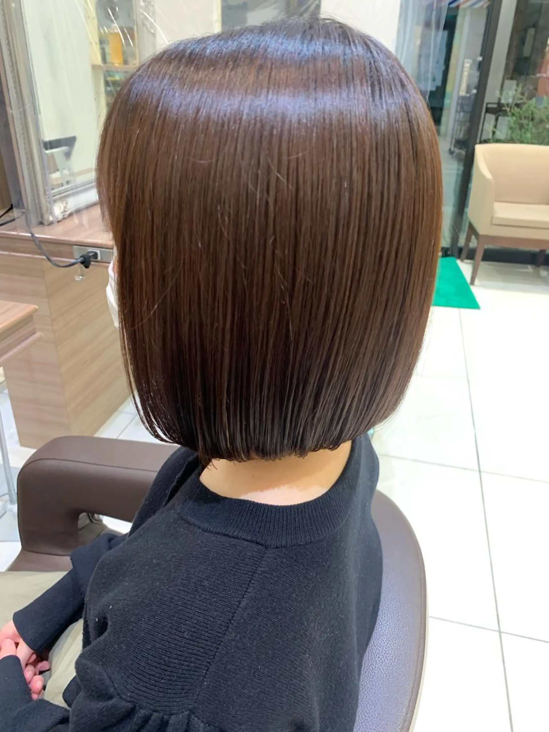 ショート ボブ Dears 香芝店所属・関 優希のヘアスタイル