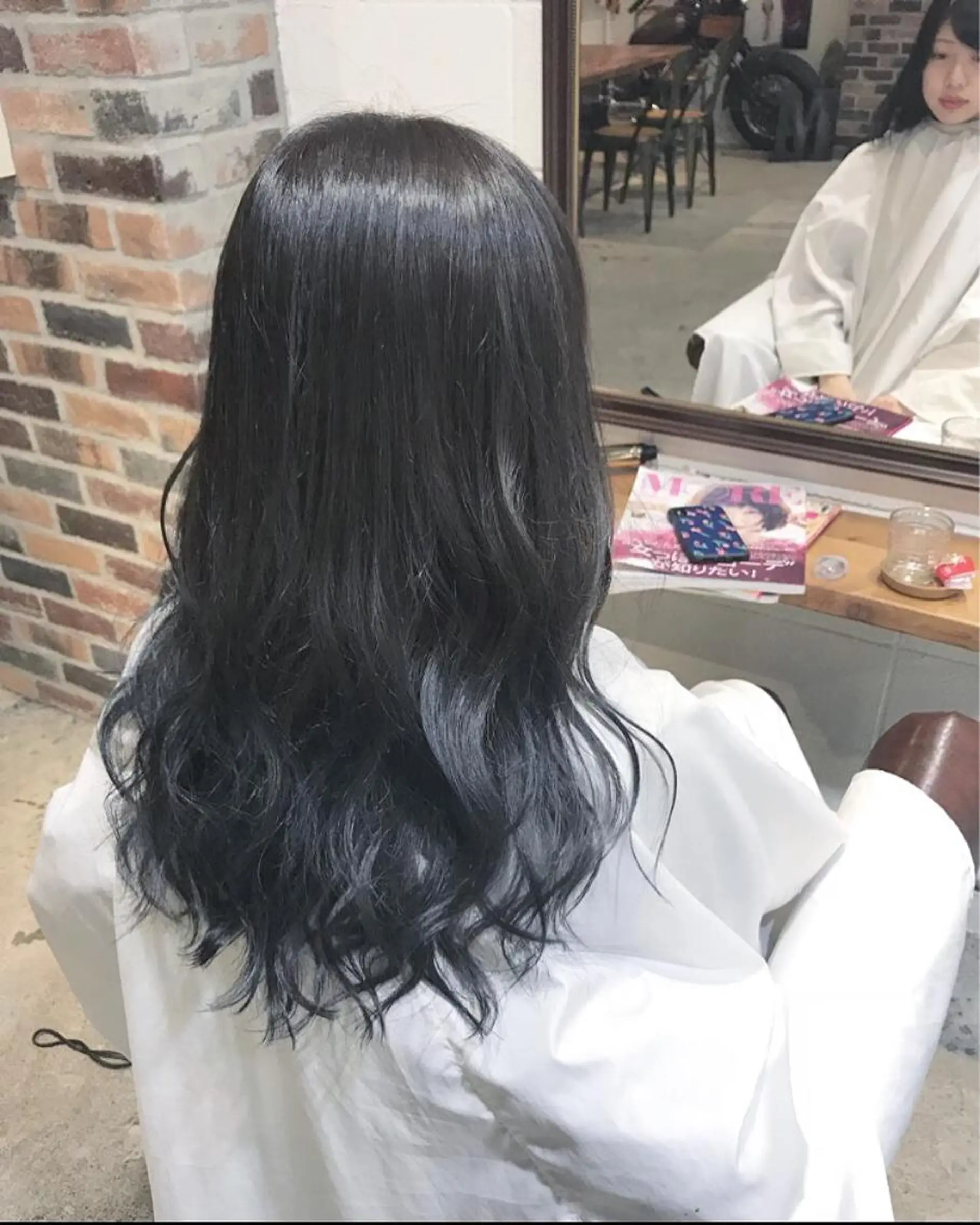 ロング パーマ ヘアアレンジ メンズ キッズ Forest. -髪質改善-のヘアスタイル