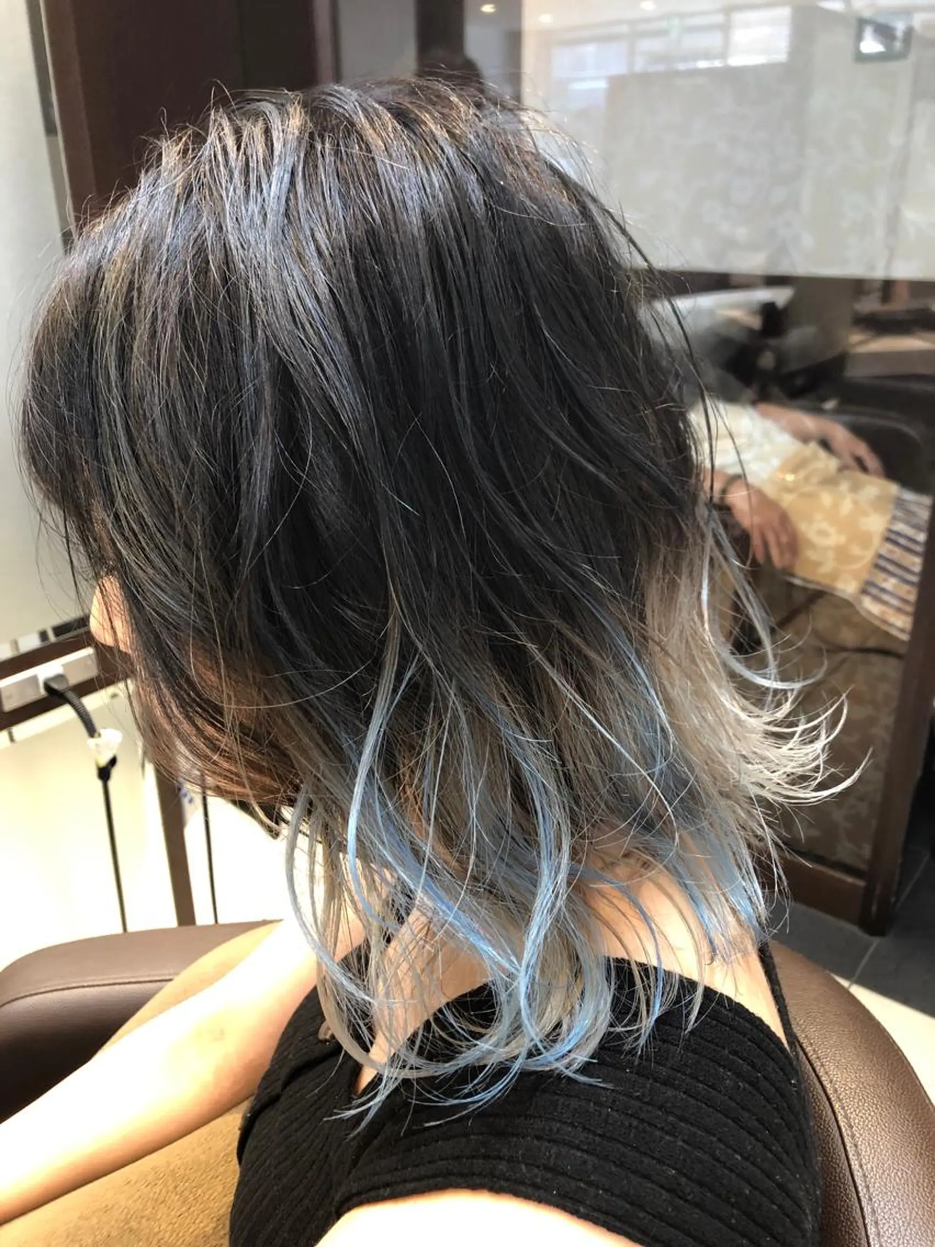 ミディアム カラー 似合わせ レイヤー須川のヘアスタイル