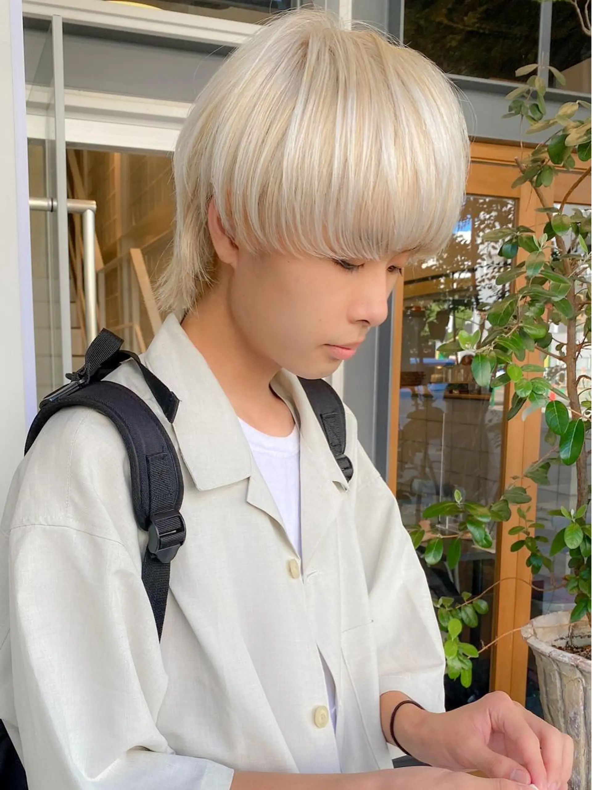 カラー メンズ 栄/矢場町 三井太朗のヘアスタイル