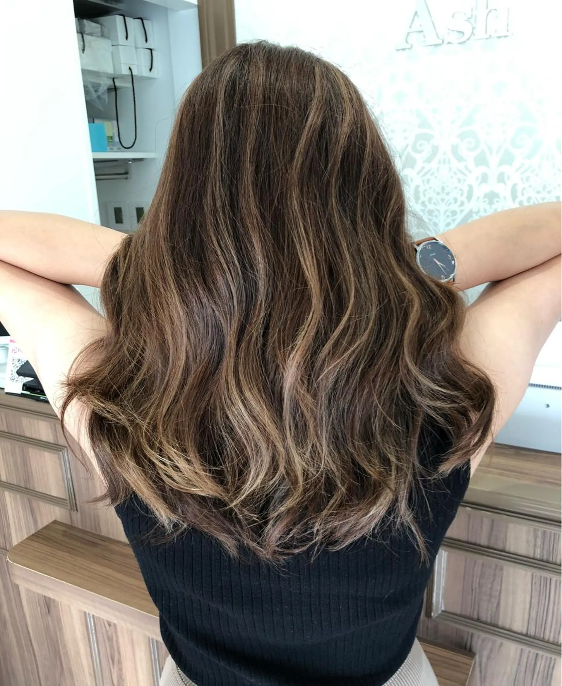 ロング カラー 大人ショート/ 高下将一のヘアスタイル