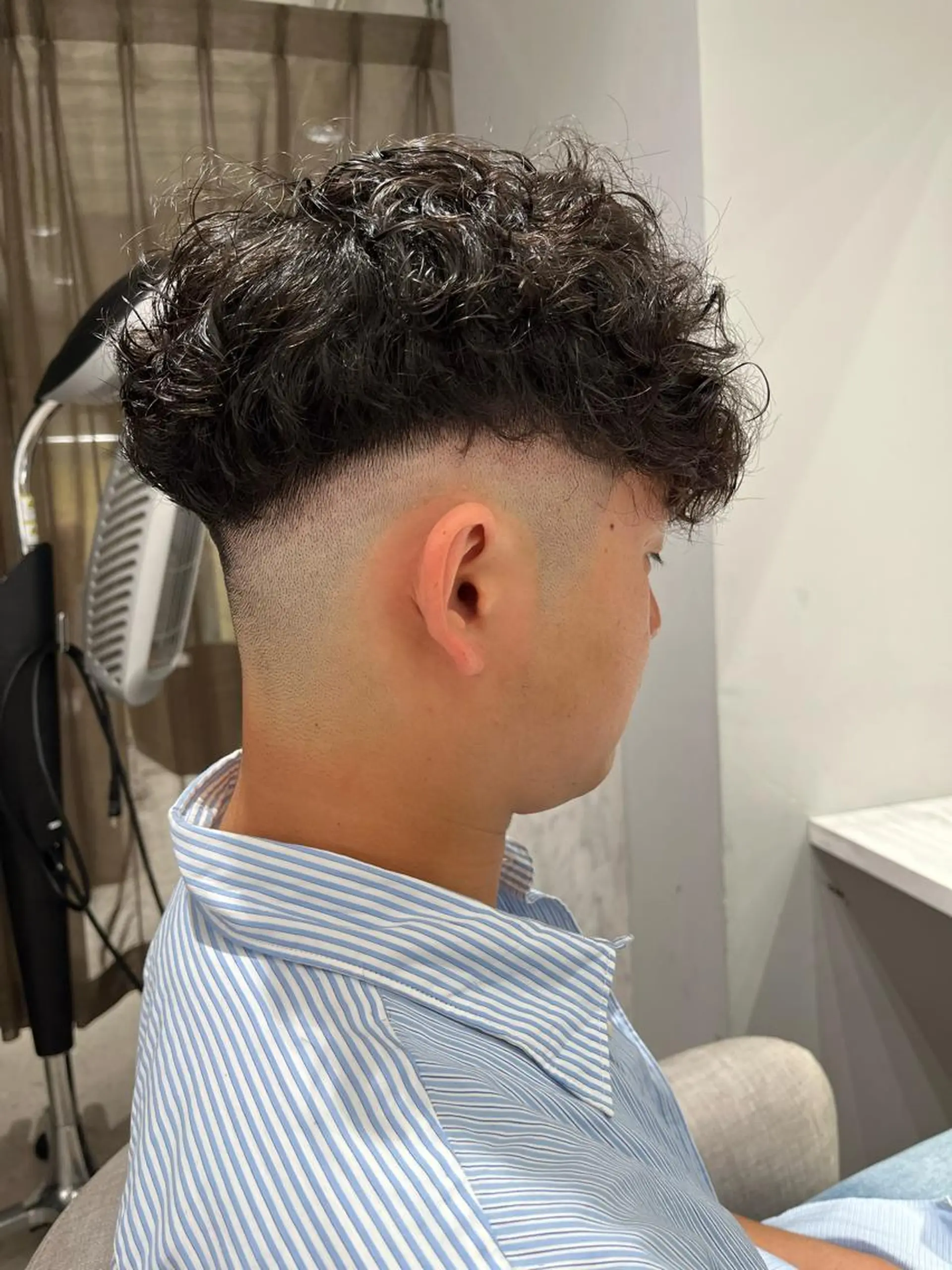 パーマ メンズ カット パーマ 🍐シャドウパーマ メンズ特化/守岡🍐のヘアスタイル