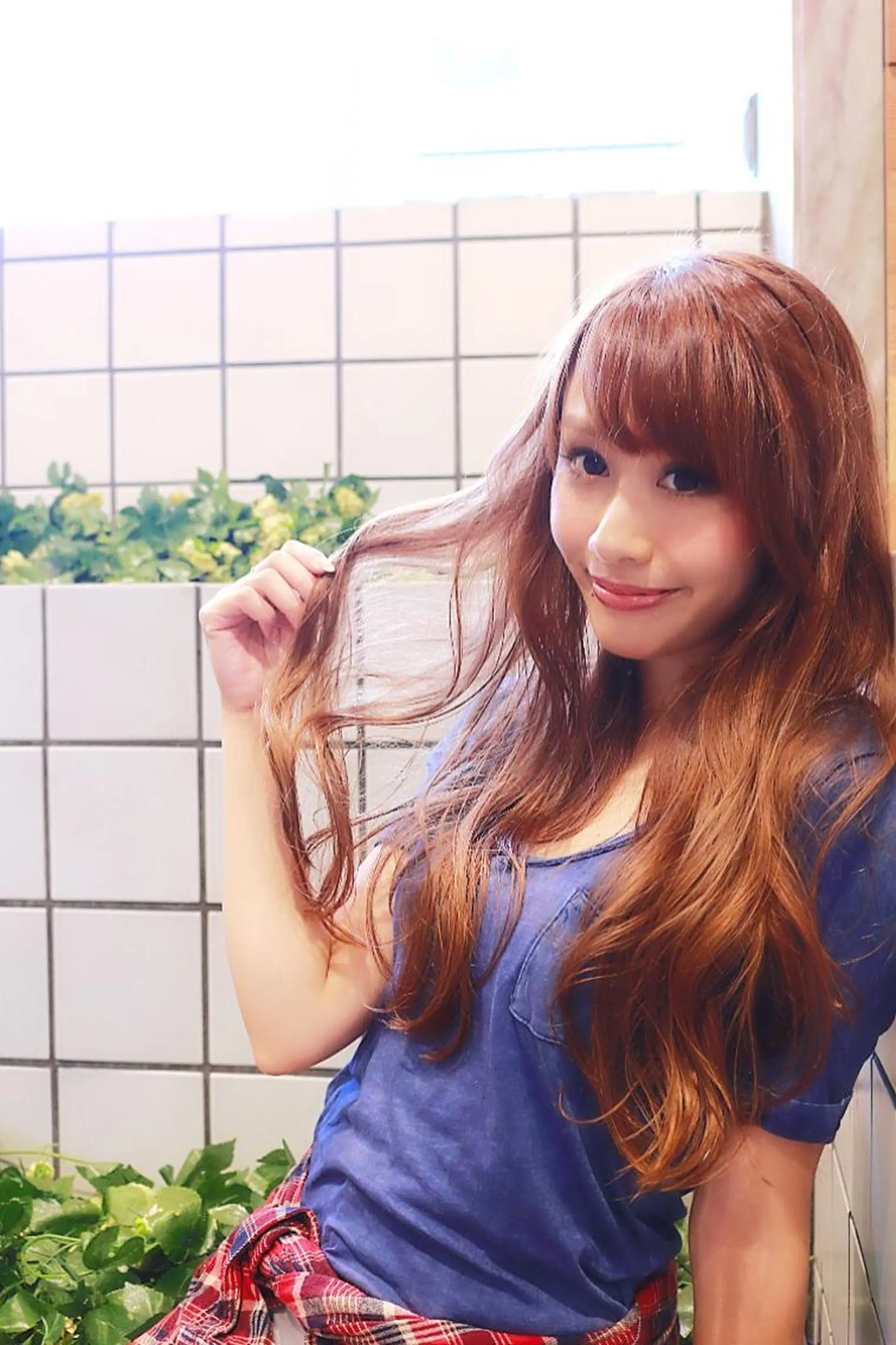 ロング カラー 川間 将彦のヘアスタイル