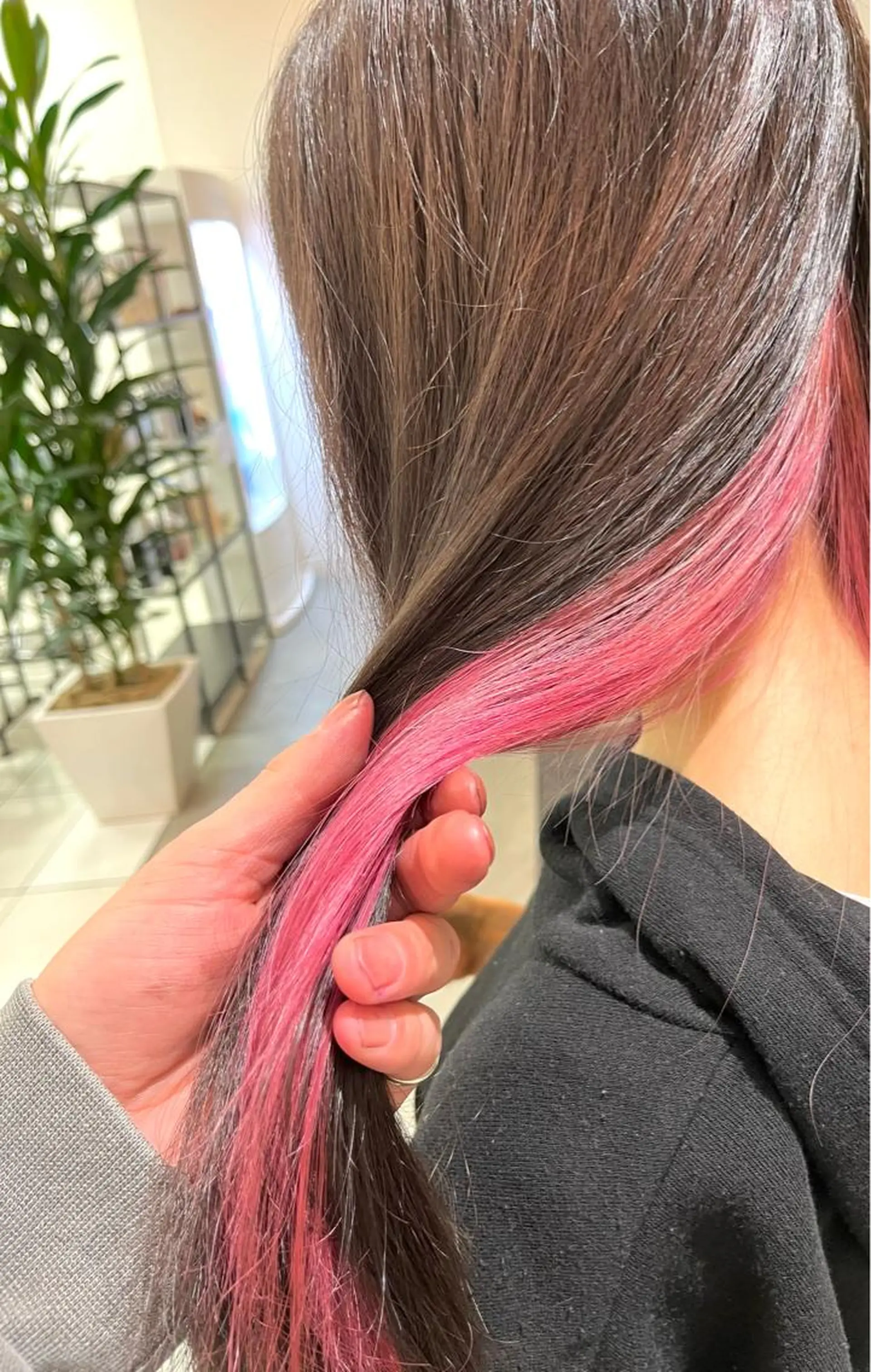 ロング カラー ピンクカラー ✔️ダブルカラー ✔️ショート✔️今野のヘアスタイル