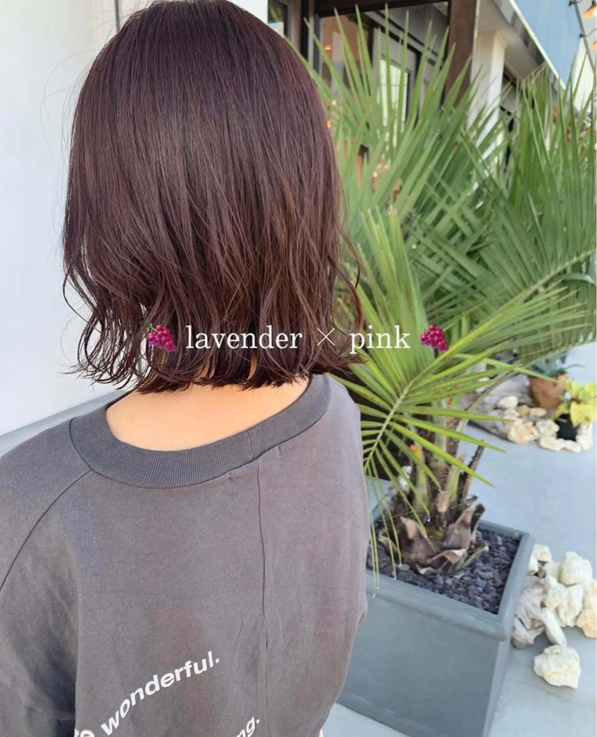 カラー glad hairのヘアスタイル