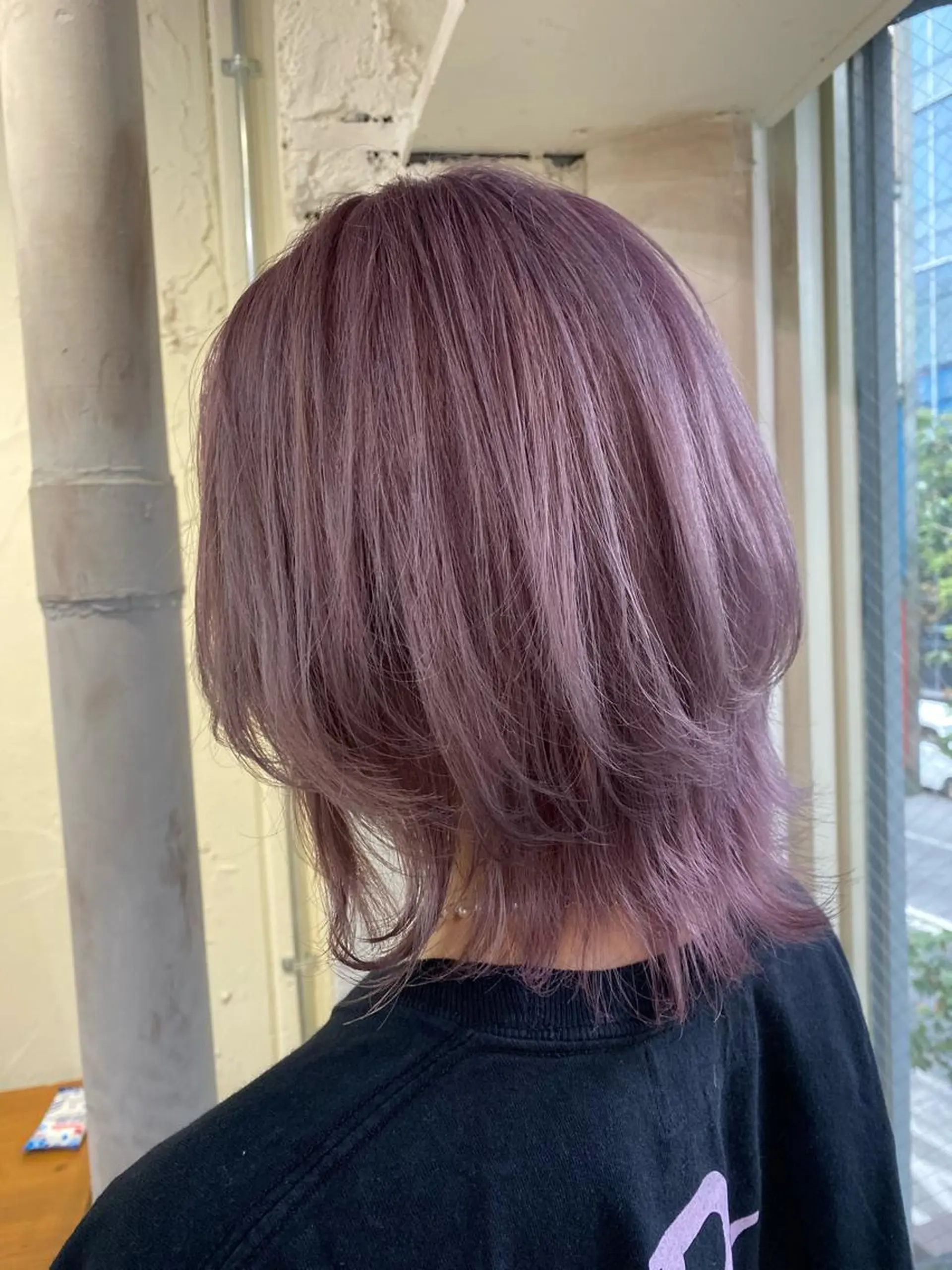 ショート カラー ブリーチ ラベンダーカラー ミニモお気に入り数 No.1宍戸雄弥のヘアスタイル