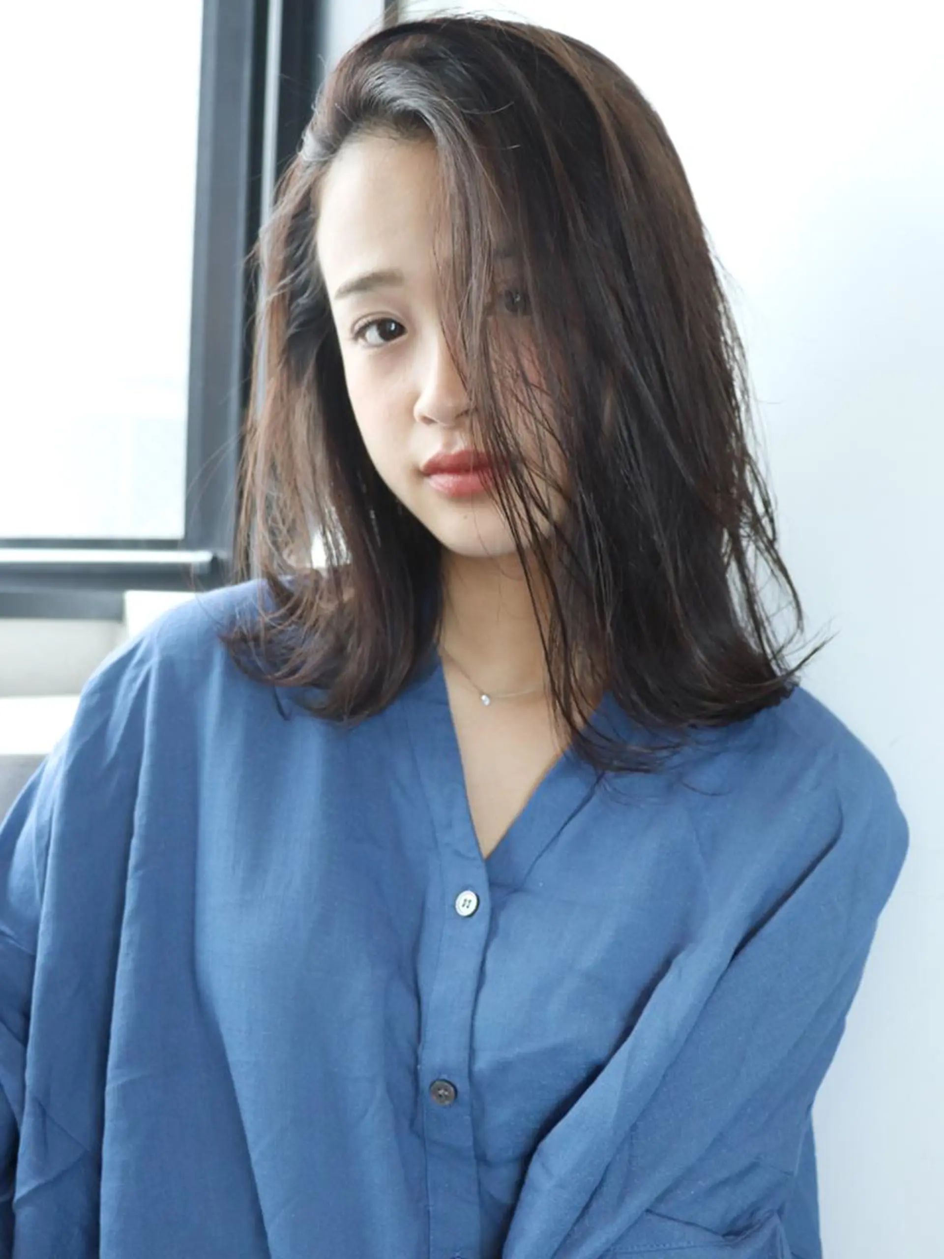 ミディアム カラー パーマ ヘアアレンジ ストレートパーマ ITbyALBUM 浦和店のヘアスタイル