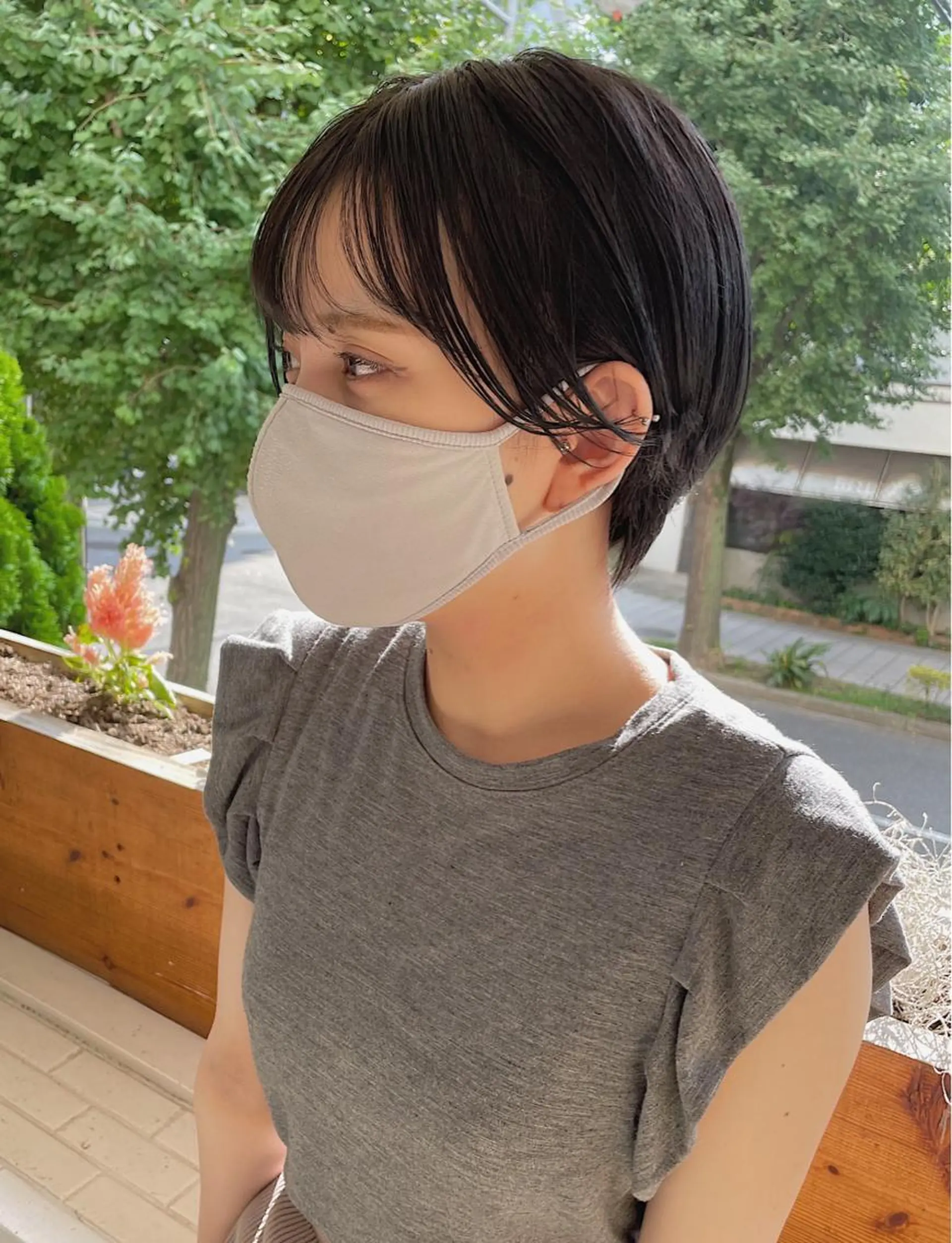 ショート カラー COMILE 🌼 SUZUKAのヘアスタイル