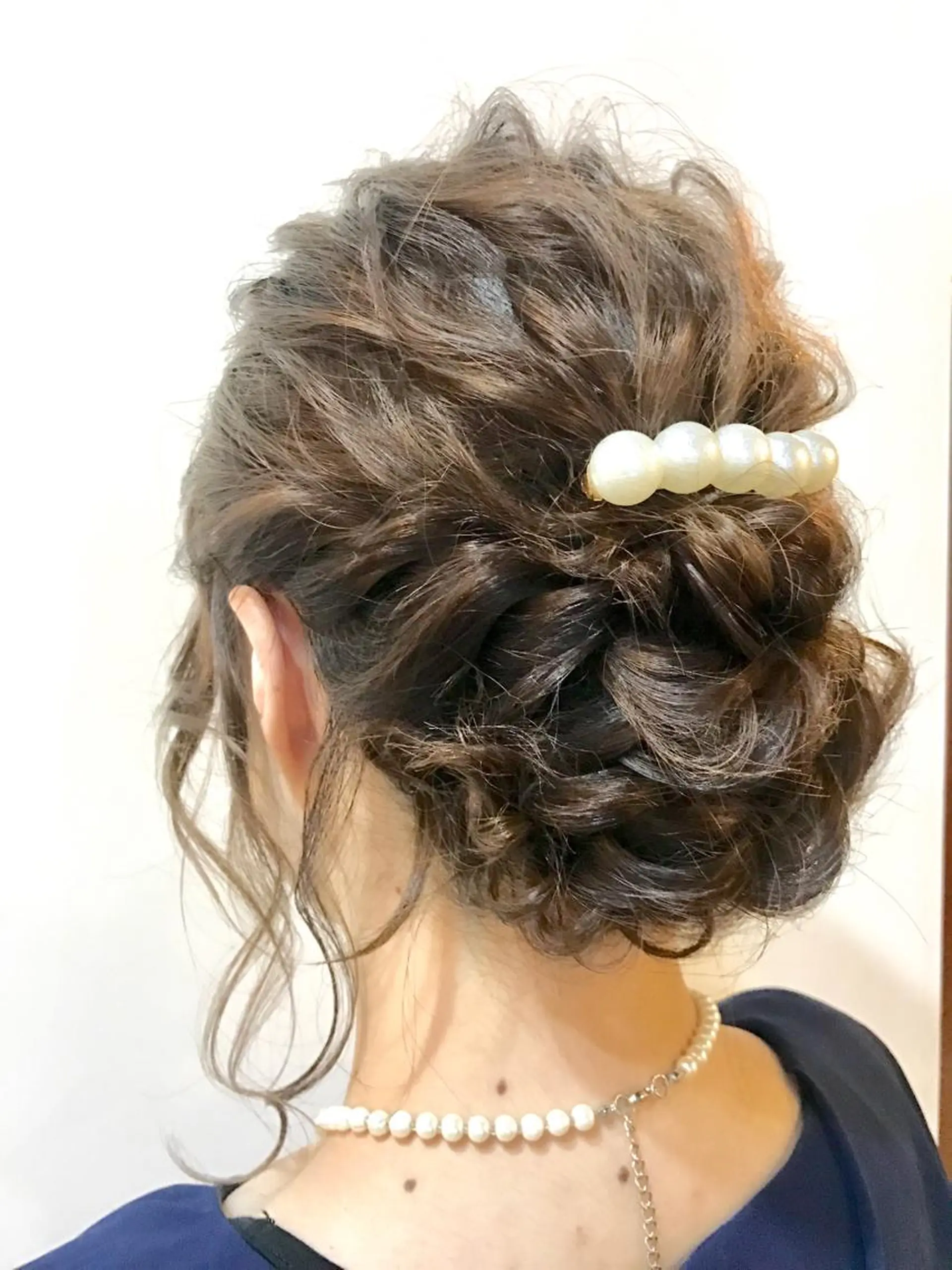 ミディアム ヘアアレンジ 女性専用サロン 【中崎町】ゆきみのヘアスタイル