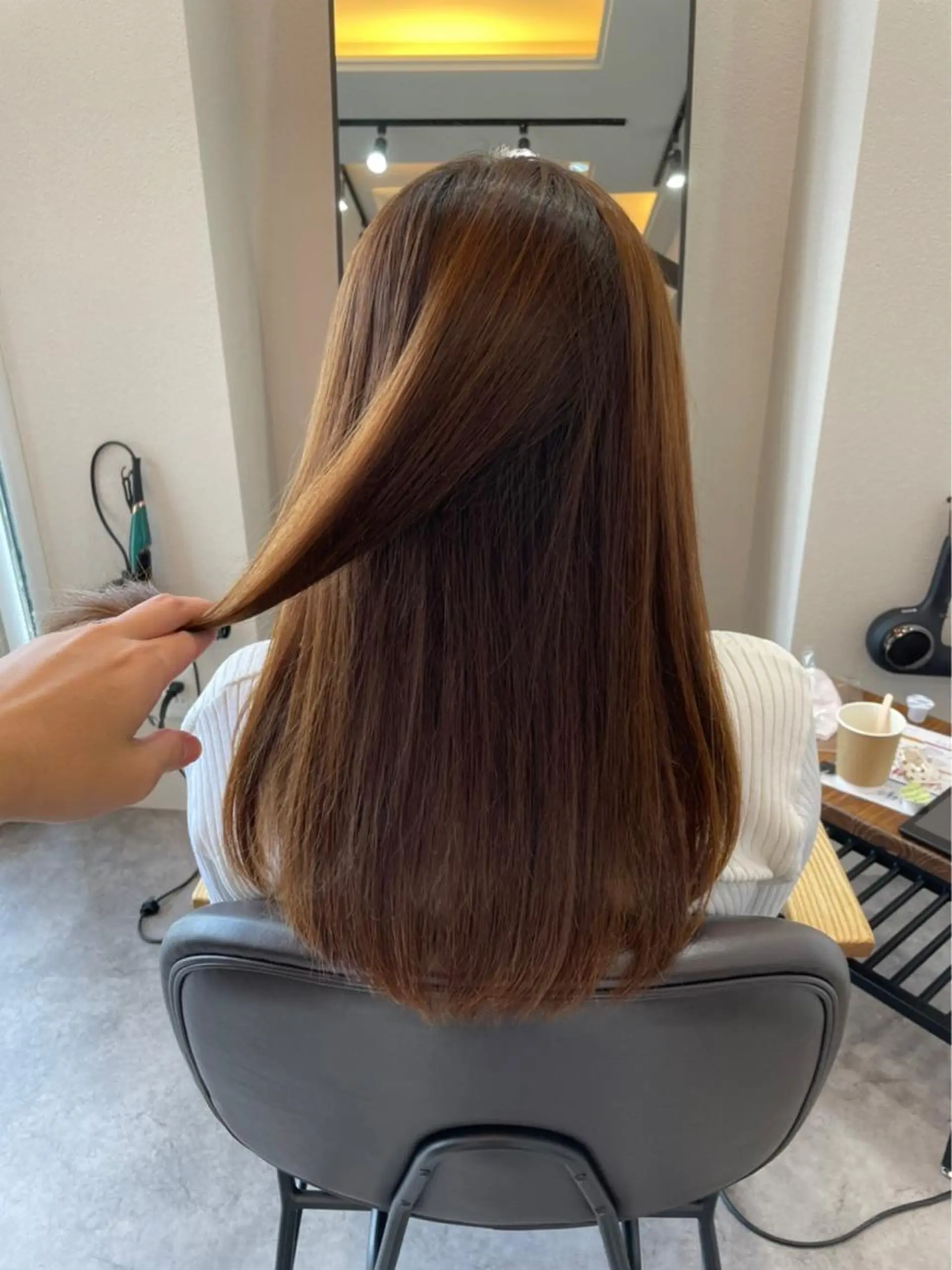 ロング 髪質改善 トリートメント ボブ/髪質改善/ soiナカジママドリのヘアスタイル