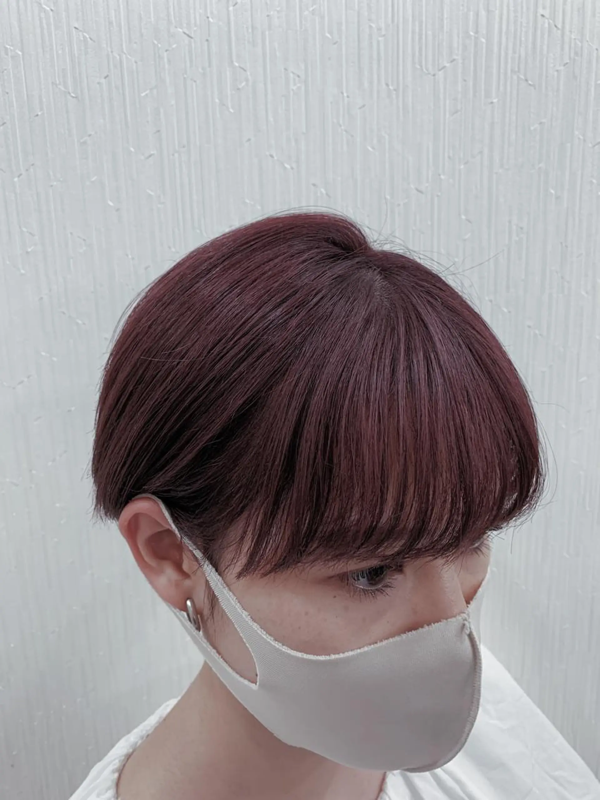 ショート カラー 🌿nudeカラー/ レイヤー/藤原🌿のヘアスタイル