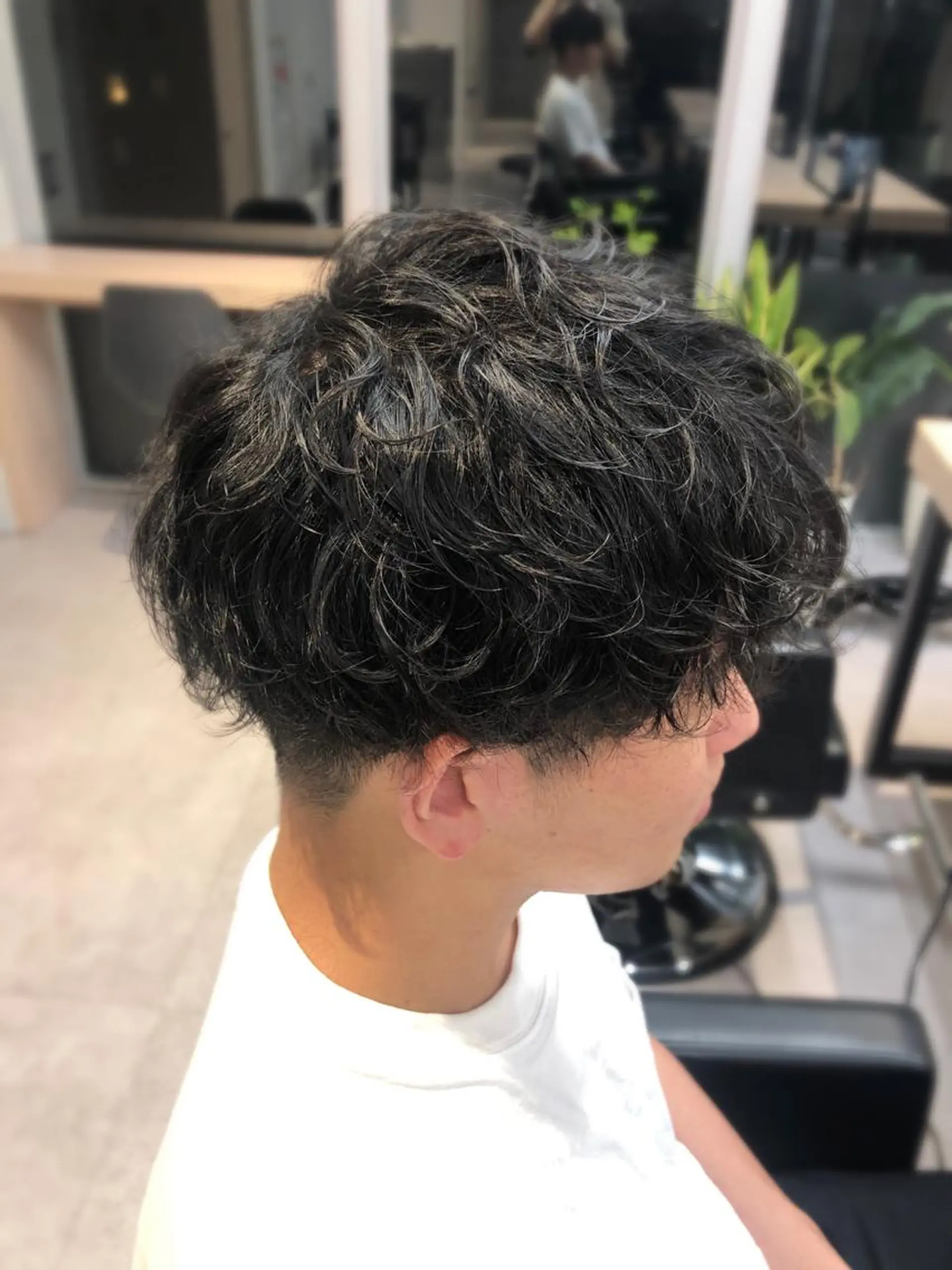ショート パーマ メンズ カット パーマ トリートメント 🪞個室サロン/韓国 艶髪/keito🪞のヘアスタイル