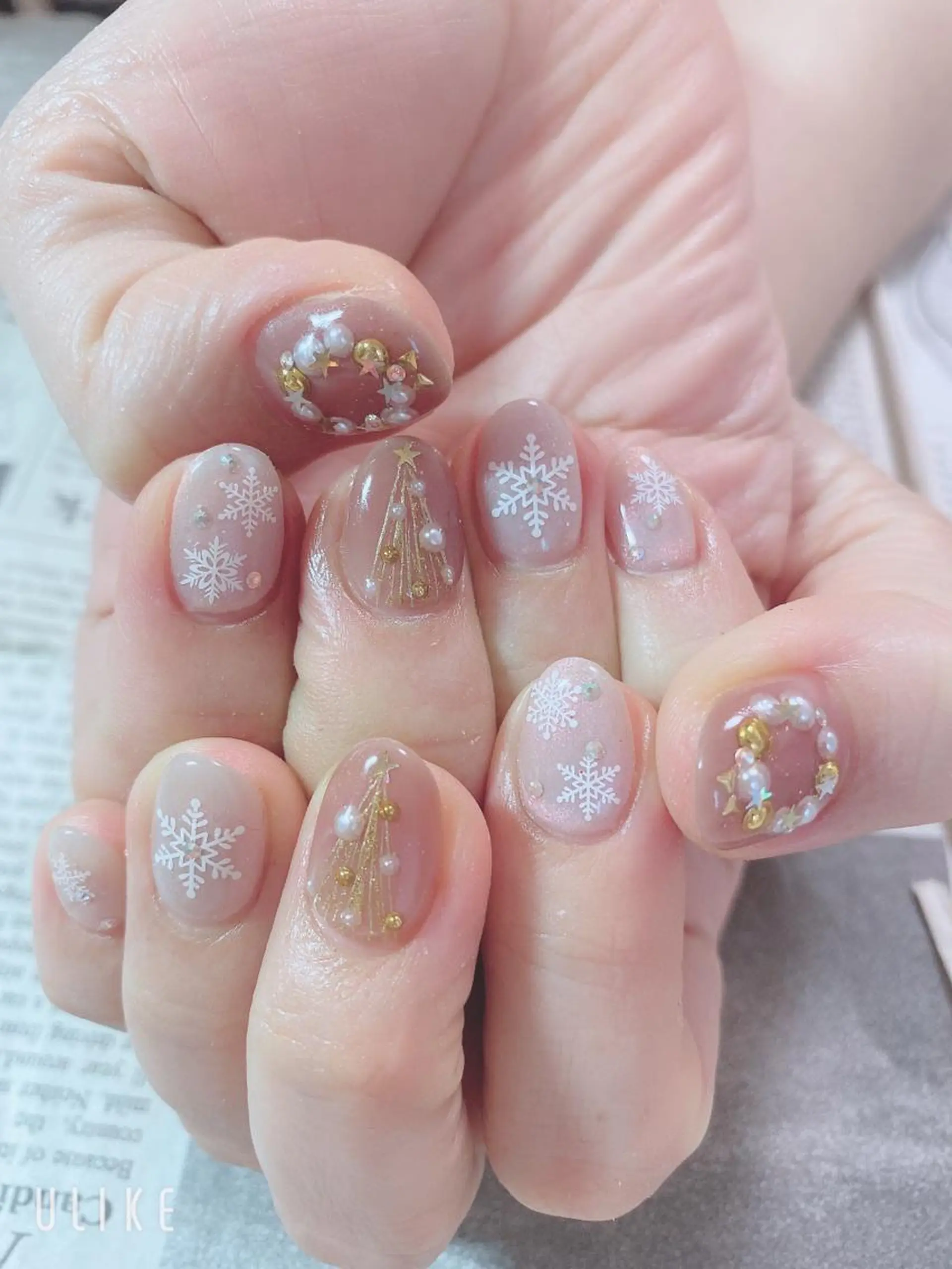 ネイル ハンドネイル ハンドケア 森山 舞のネイルデザイン