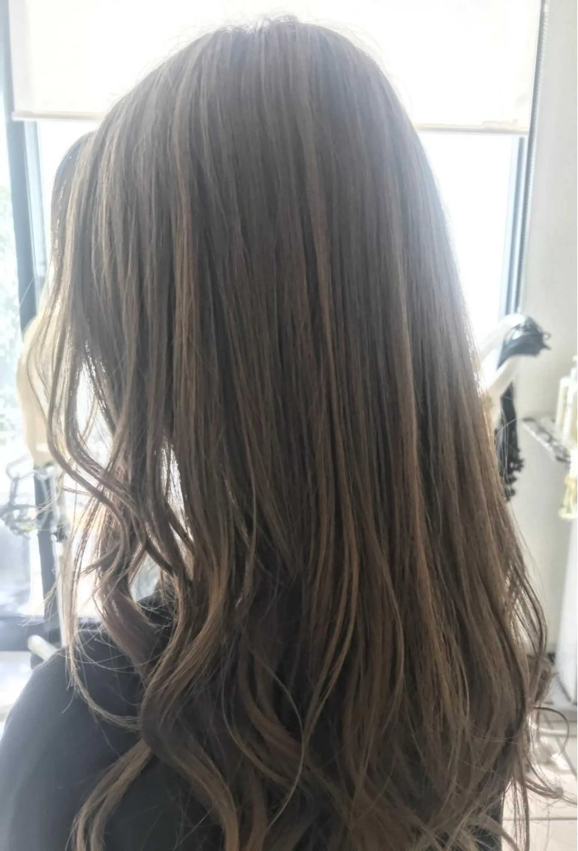 ロング YASU🍎CUT 赤系カラー/ヘアケアのヘアスタイル