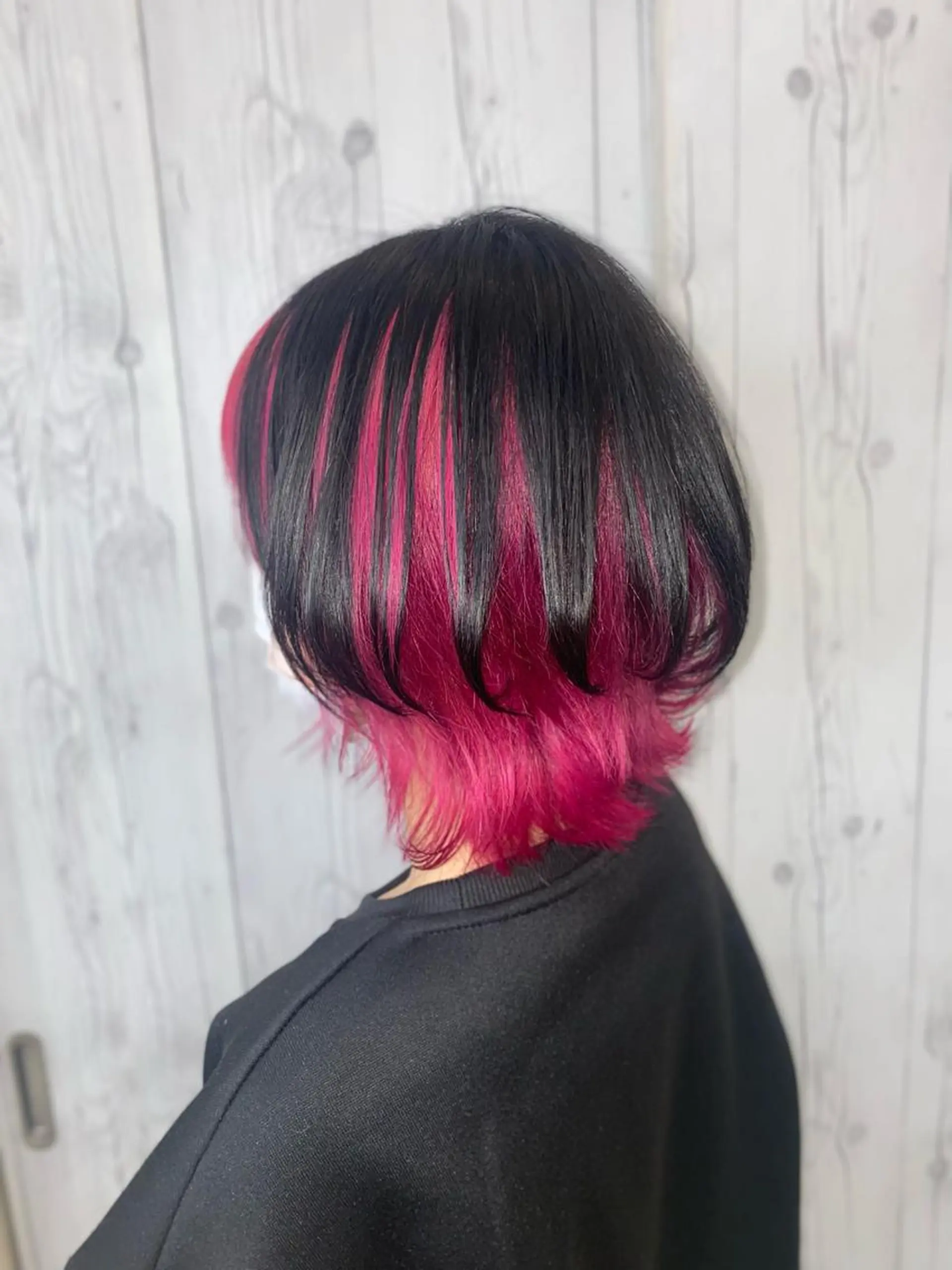 ミディアム ヘアカラー ゆぴ☾‪/推しカラー /ハイトーンのヘアスタイル