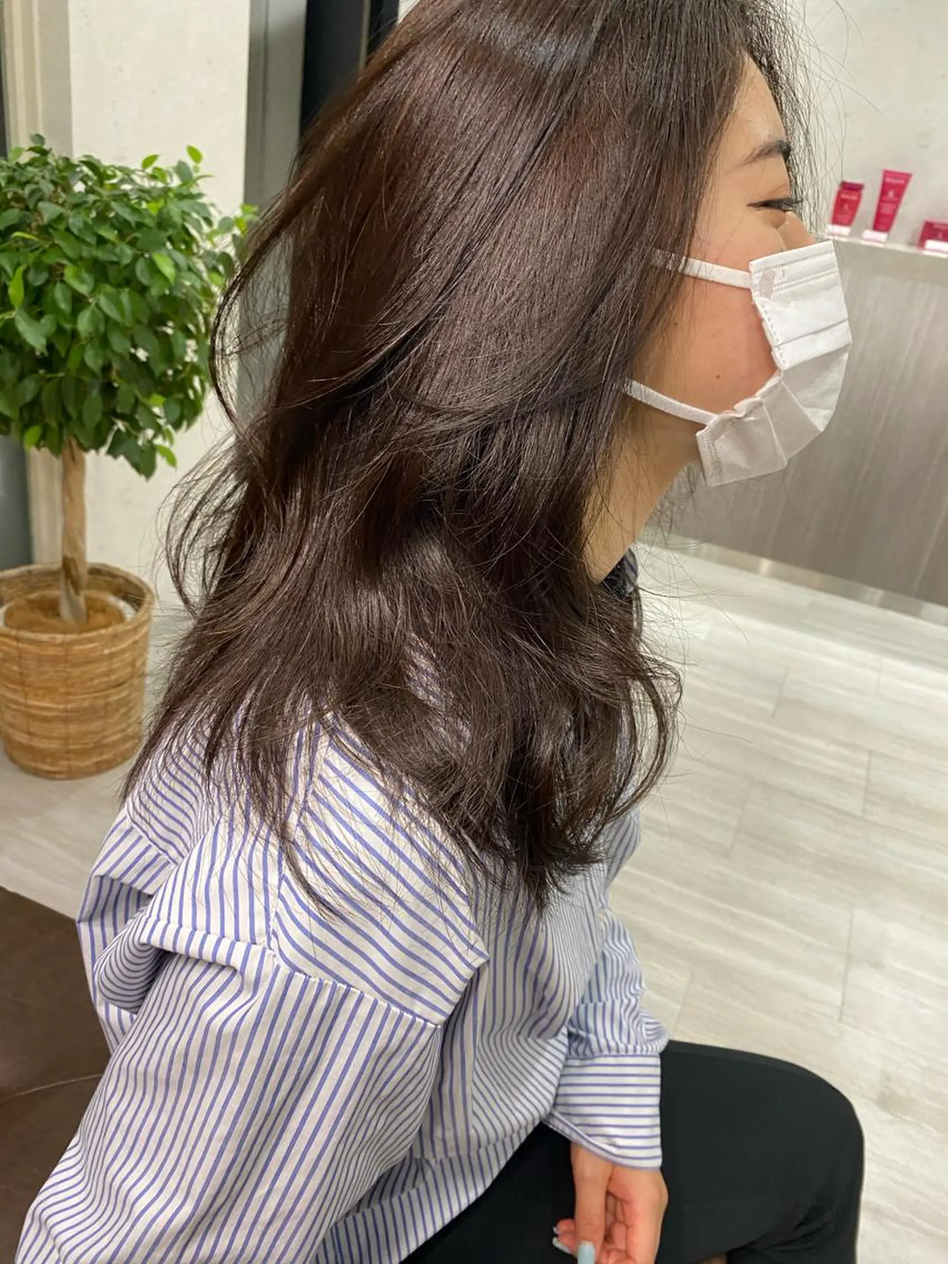 セミロング 垢抜けのプロ🪄 honoのヘアスタイル