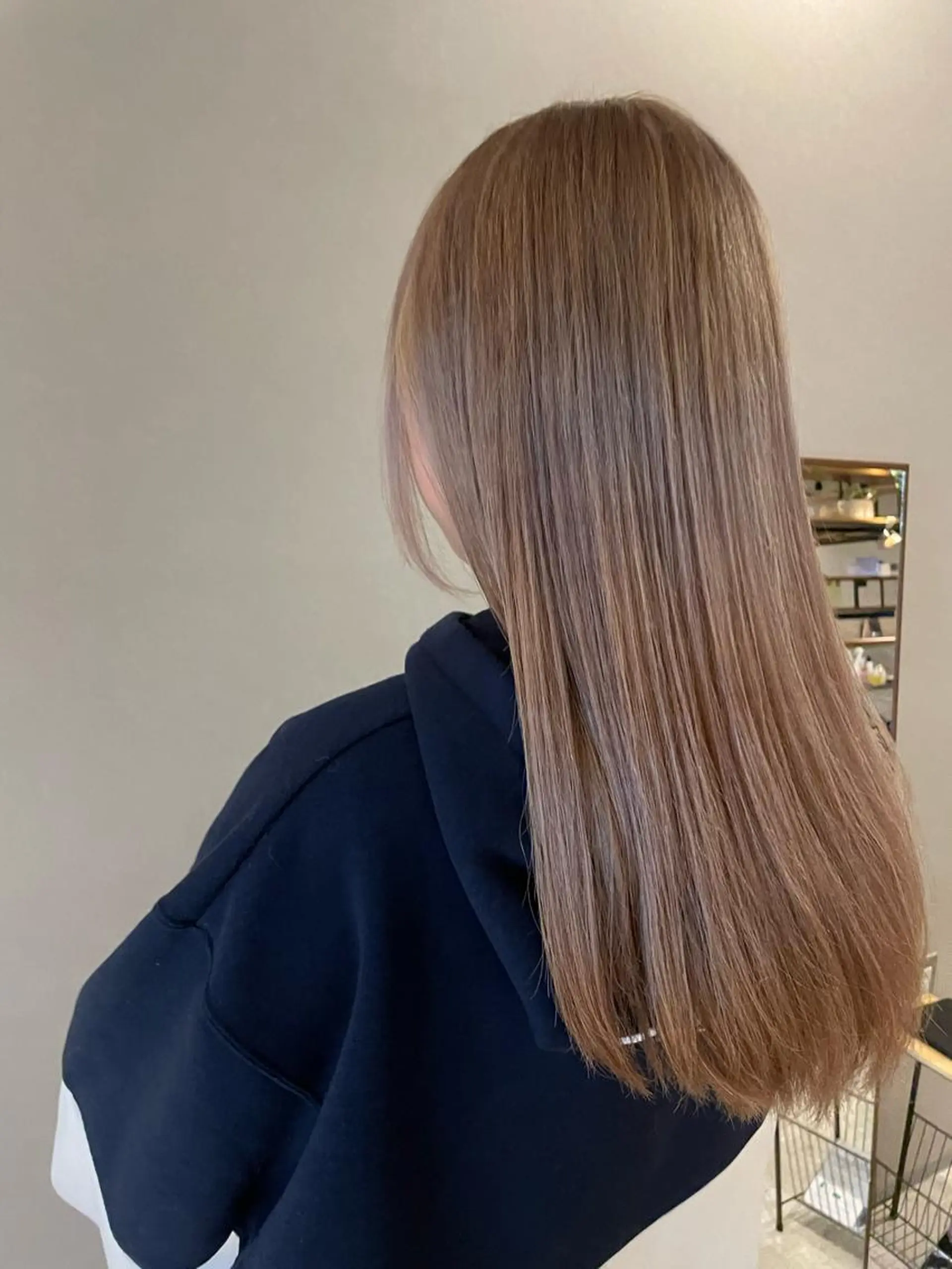 ロング カット ヘアカラー トリートメント 《Rounds》 rihoのヘアスタイル