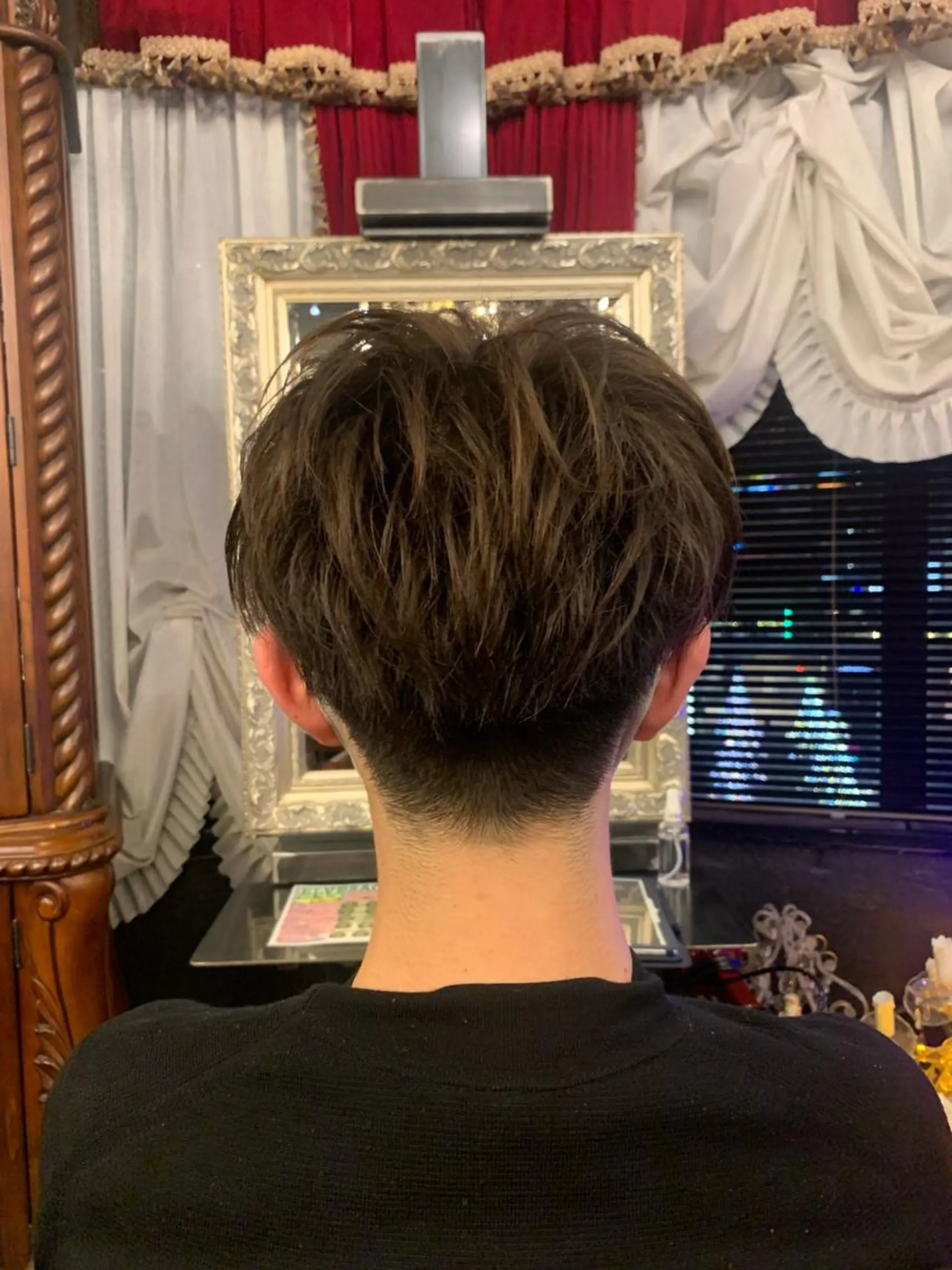 メンズ 藤井菜々 （エルベスアクト）のヘアスタイル