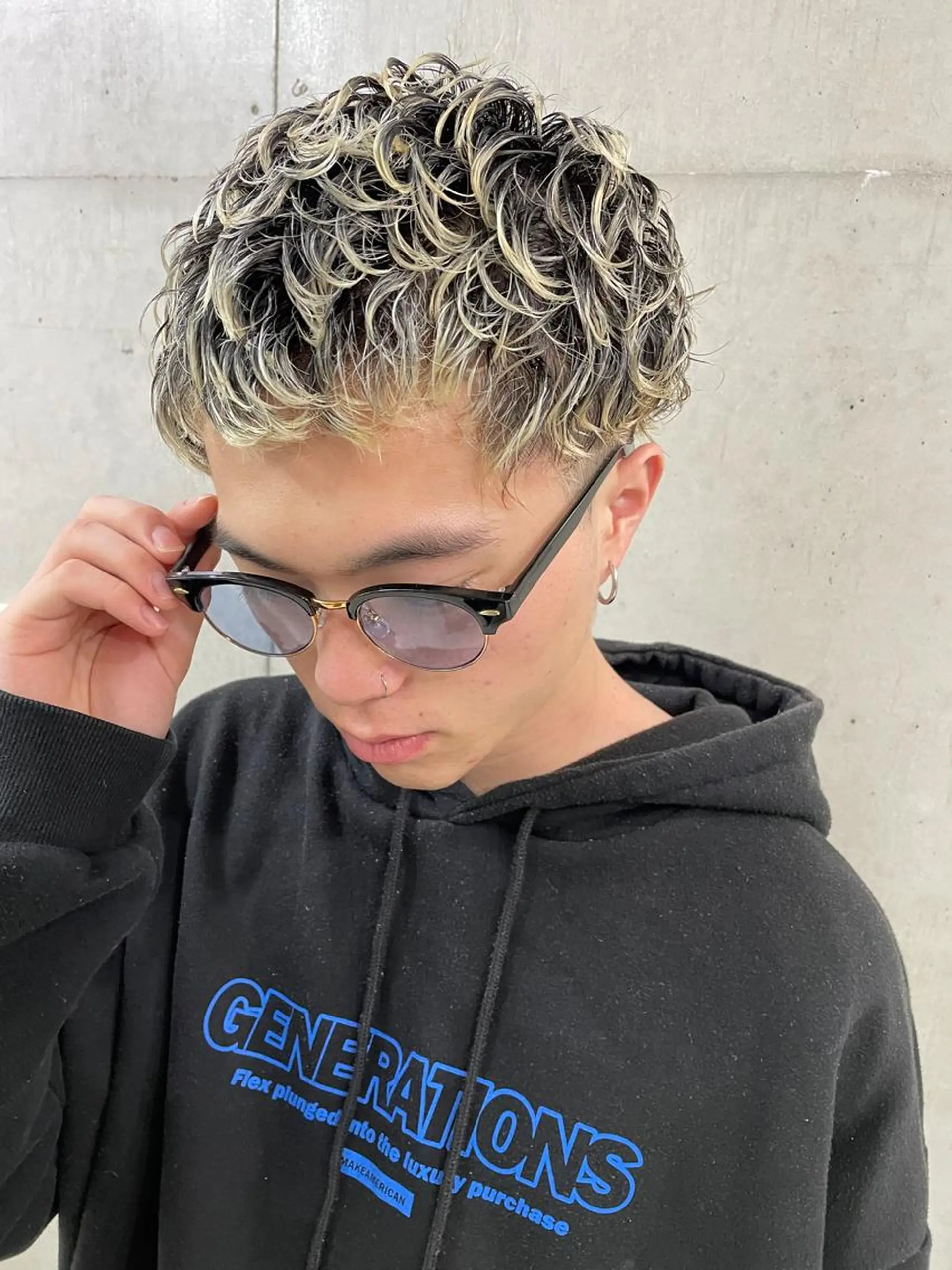 ヘアアレンジ メンズ 池袋/似合わせ/縮毛 髪質改善【ugen】のヘアスタイル