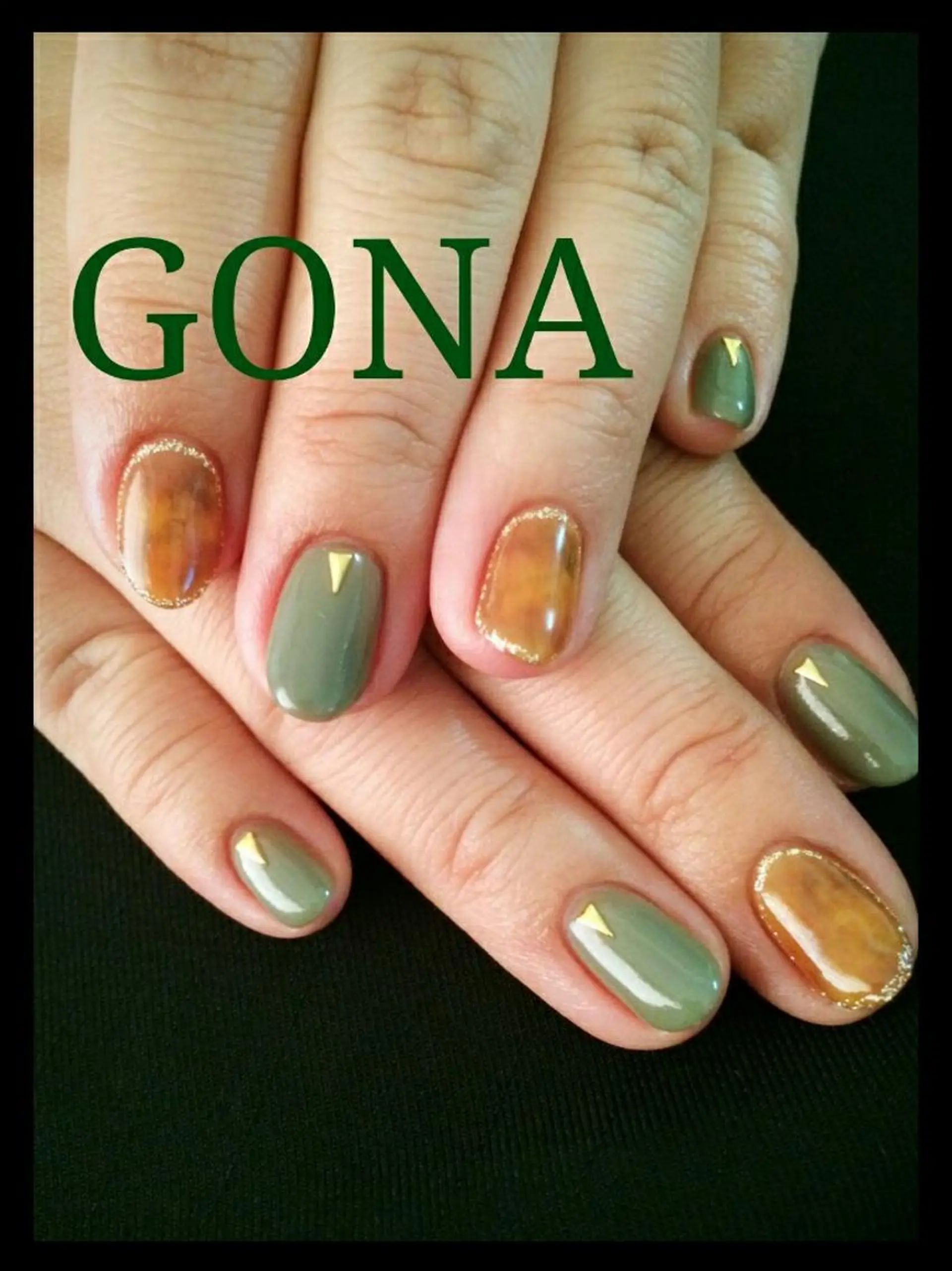 ネイル ワンカラーネイル ネイルサロン& スクールGONAのネイルデザイン