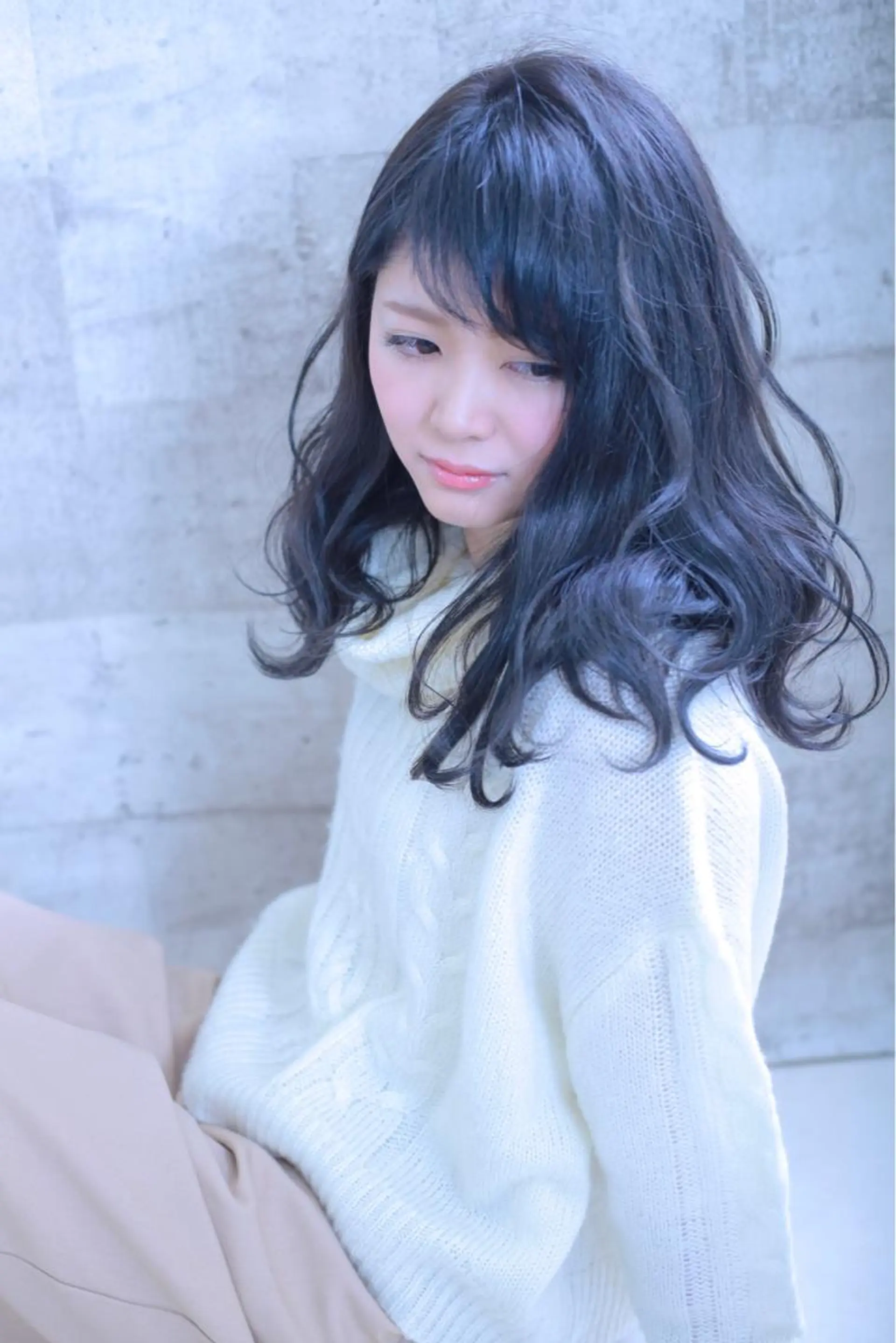 ロング 伊藤 裕貴のヘアスタイル