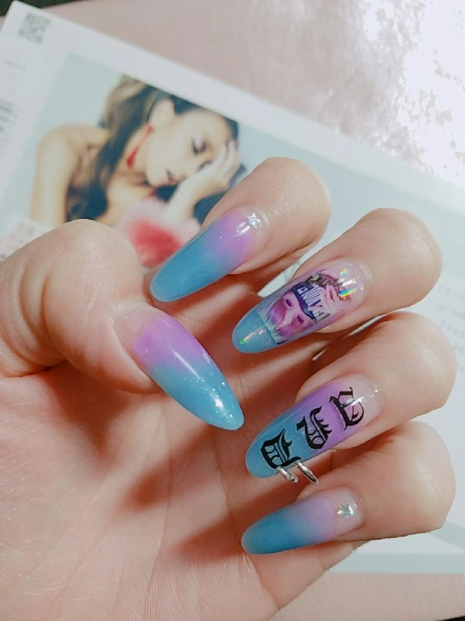 ネイル ロング スカルプネイル   MAKI NAILのネイルデザイン