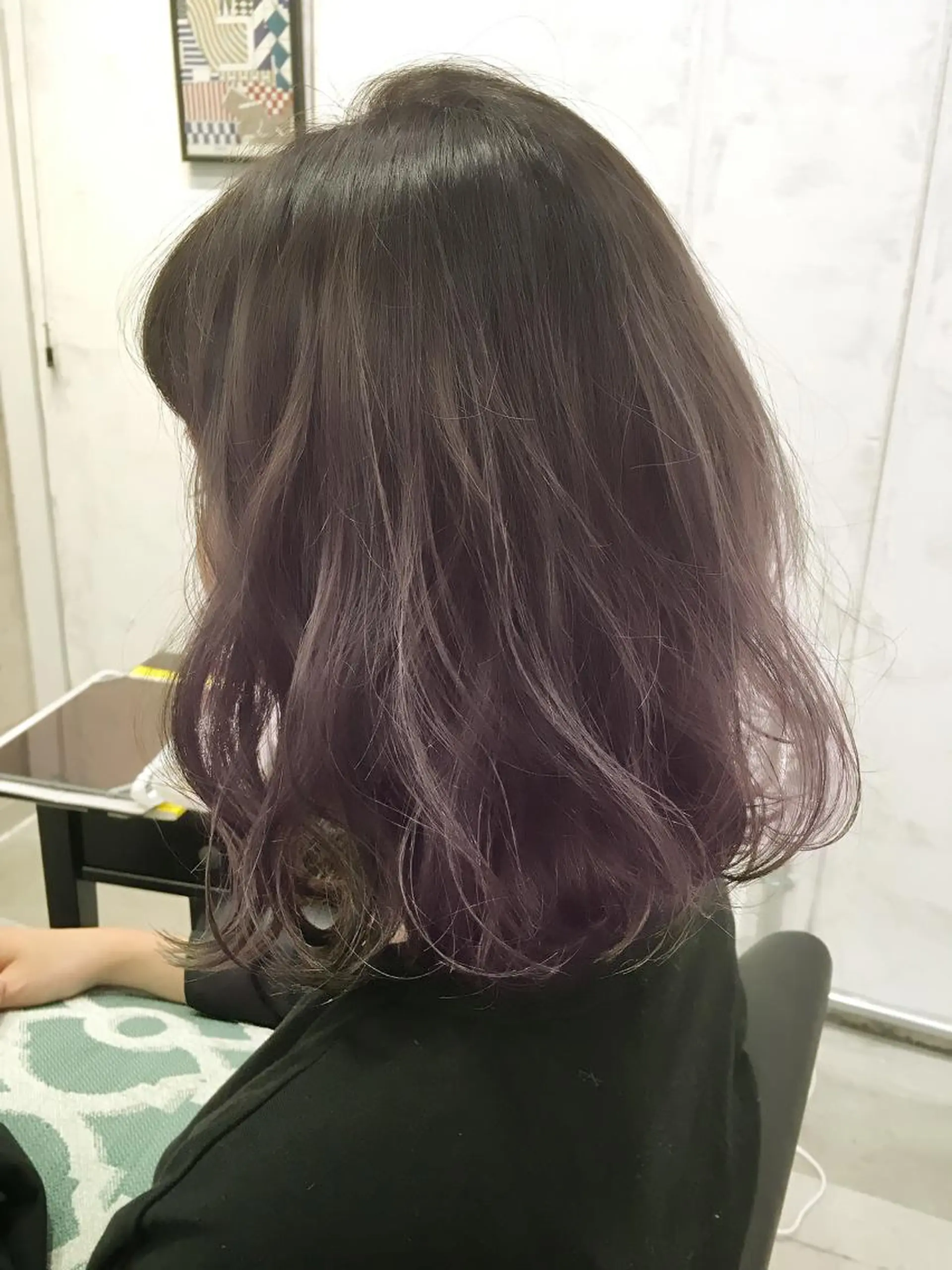 ミディアム LITTY所属・レイヤー/髪質改善 /山永圭介のヘアスタイル