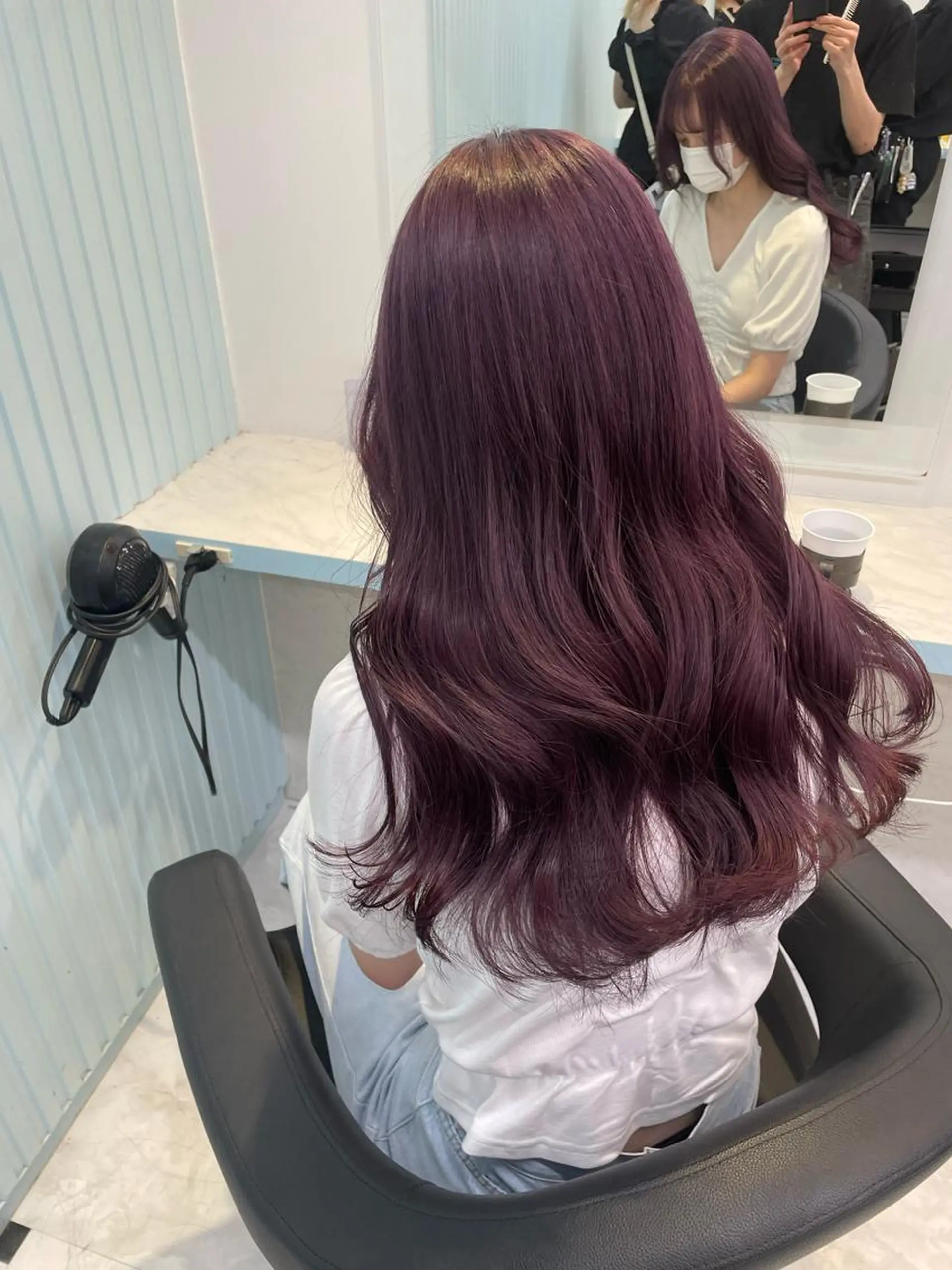 ミディアム カット ヘアカラー トリートメント サロウィン新宿三丁目East所属・💕冬モテ×上品色気 モテヘア💕山田航介のヘアスタイル