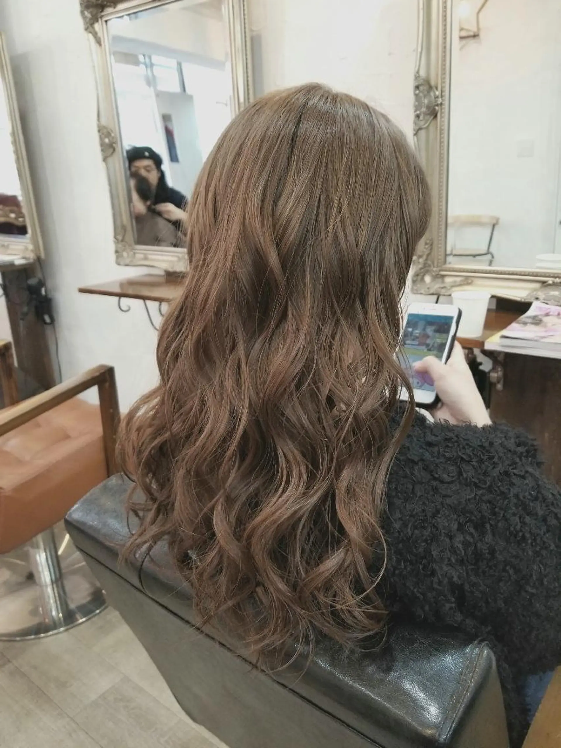 セミロング カラー ヘアカラー bathair  所属・bathair 持田侑祐のヘアスタイル
