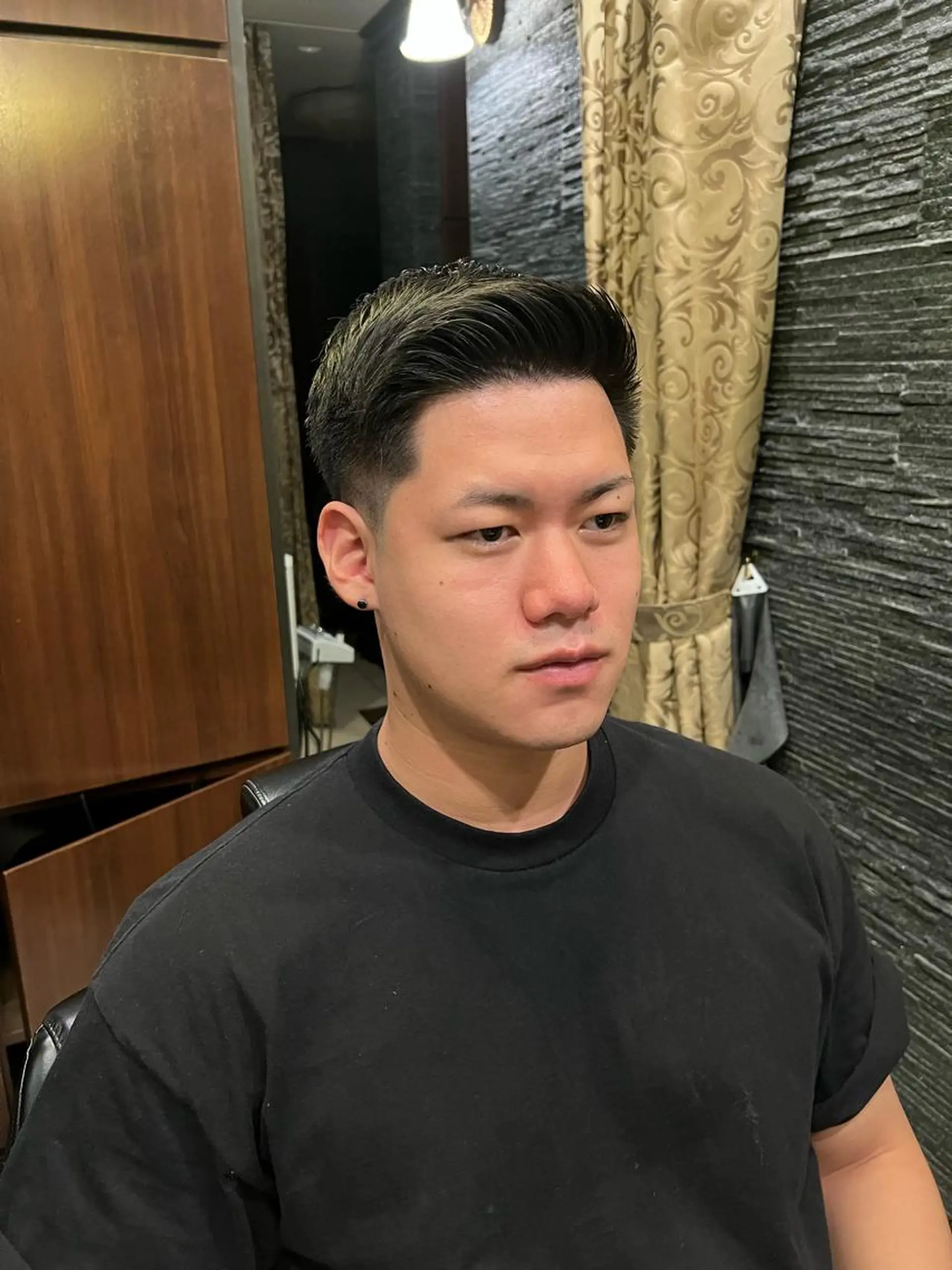 ショート メンズ フェードカット ヒロ銀座　barber shop新宿店所属・長野 風人のヘアスタイル