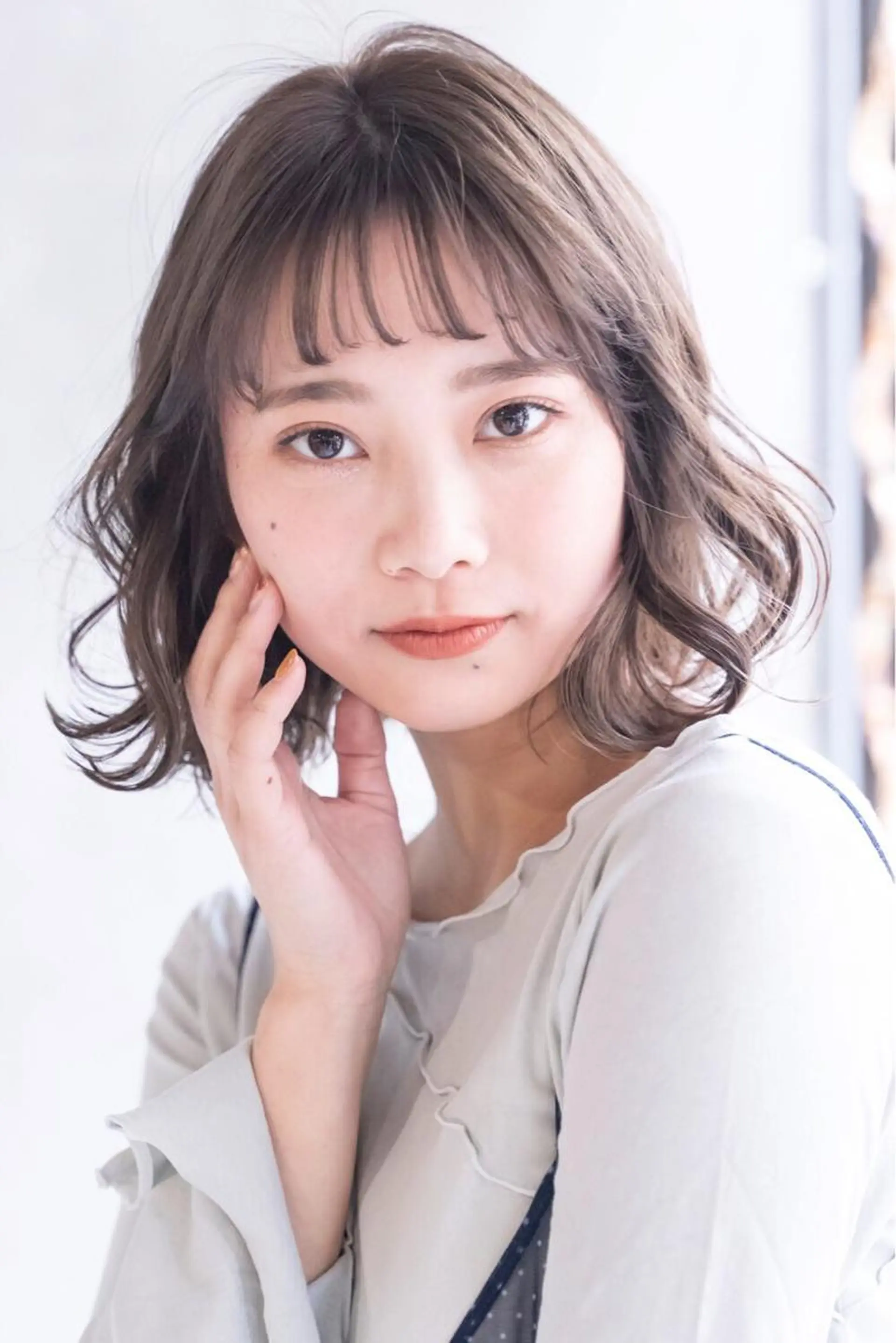 ミディアム カラー カット ヘアカラー トリートメント Steelo  渋谷所属・✴︎赤み除去カラー daichi✴︎のヘアスタイル