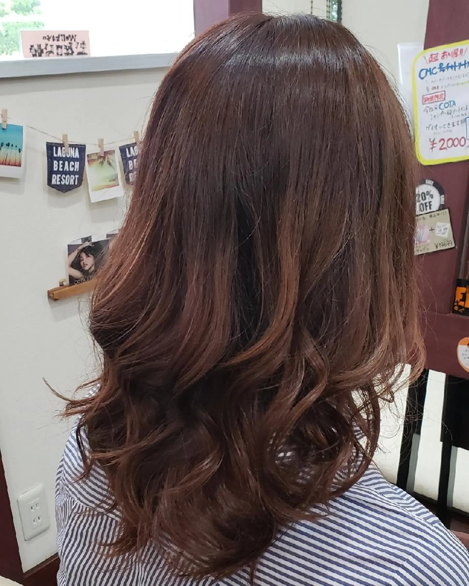 セミロング 山田 一輝のヘアスタイル